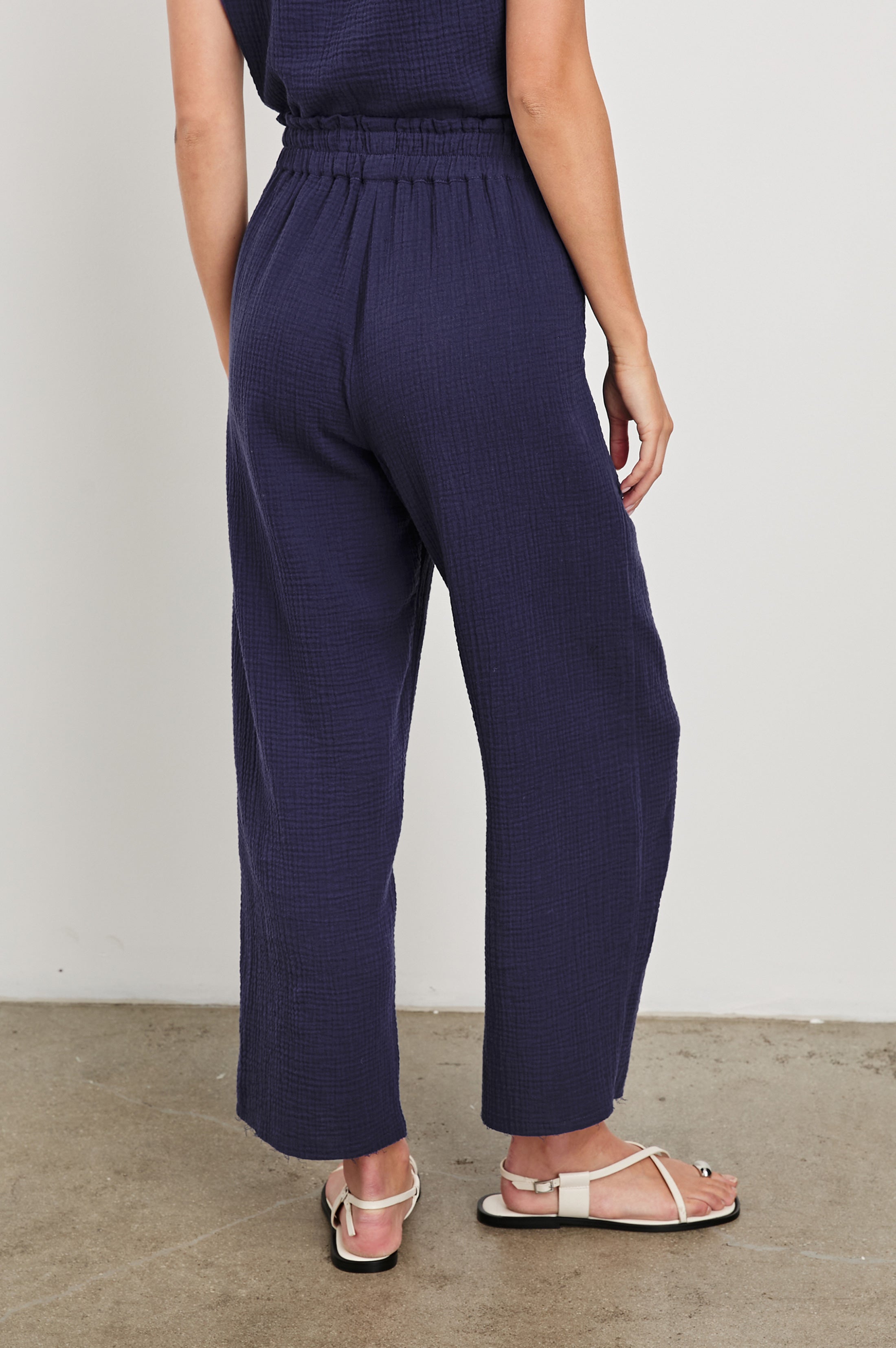 LEON CROP PANT - ADMIRAL BLUE – Rails