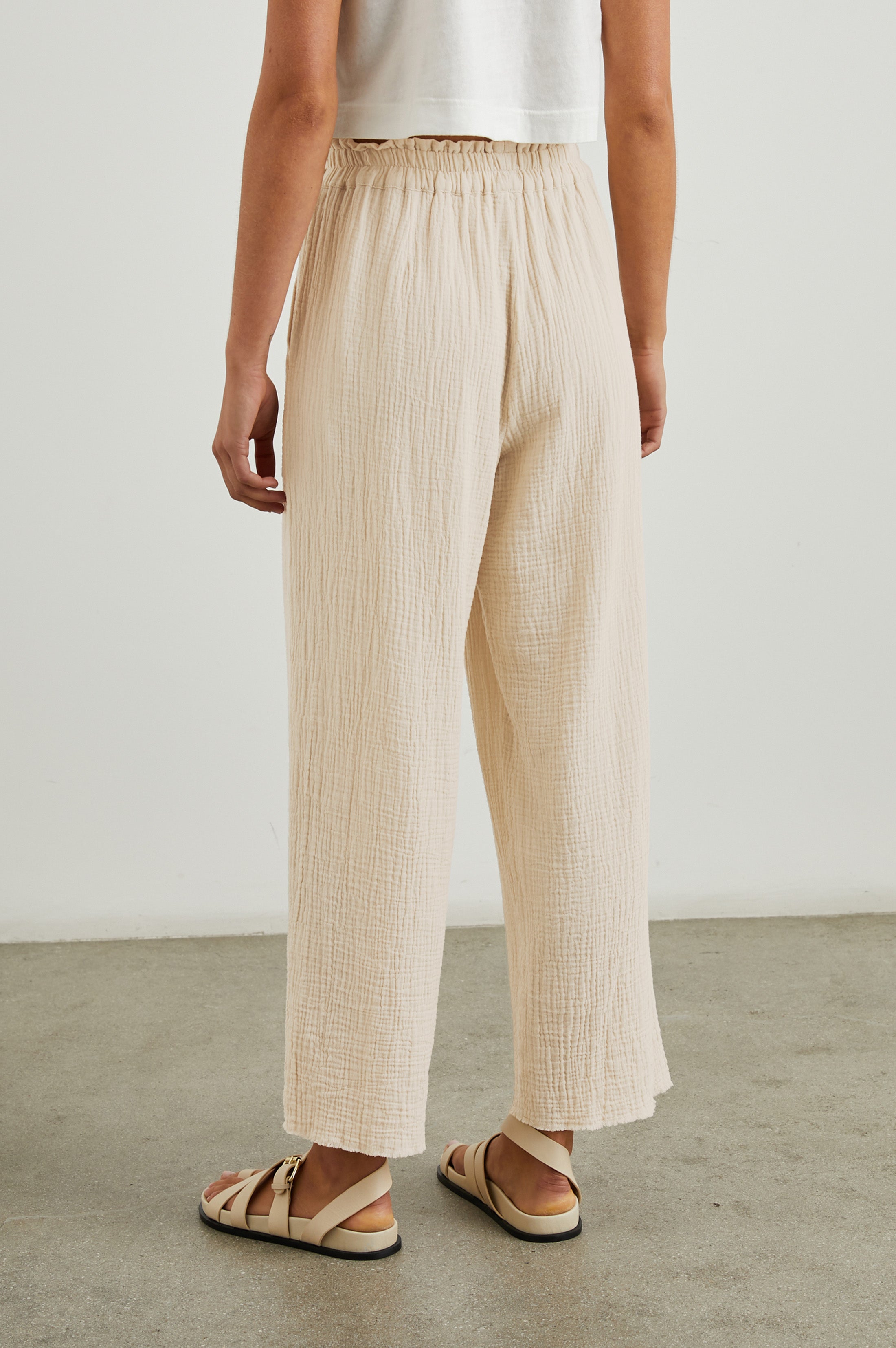 LEON CROP PANT - FLAX – Rails