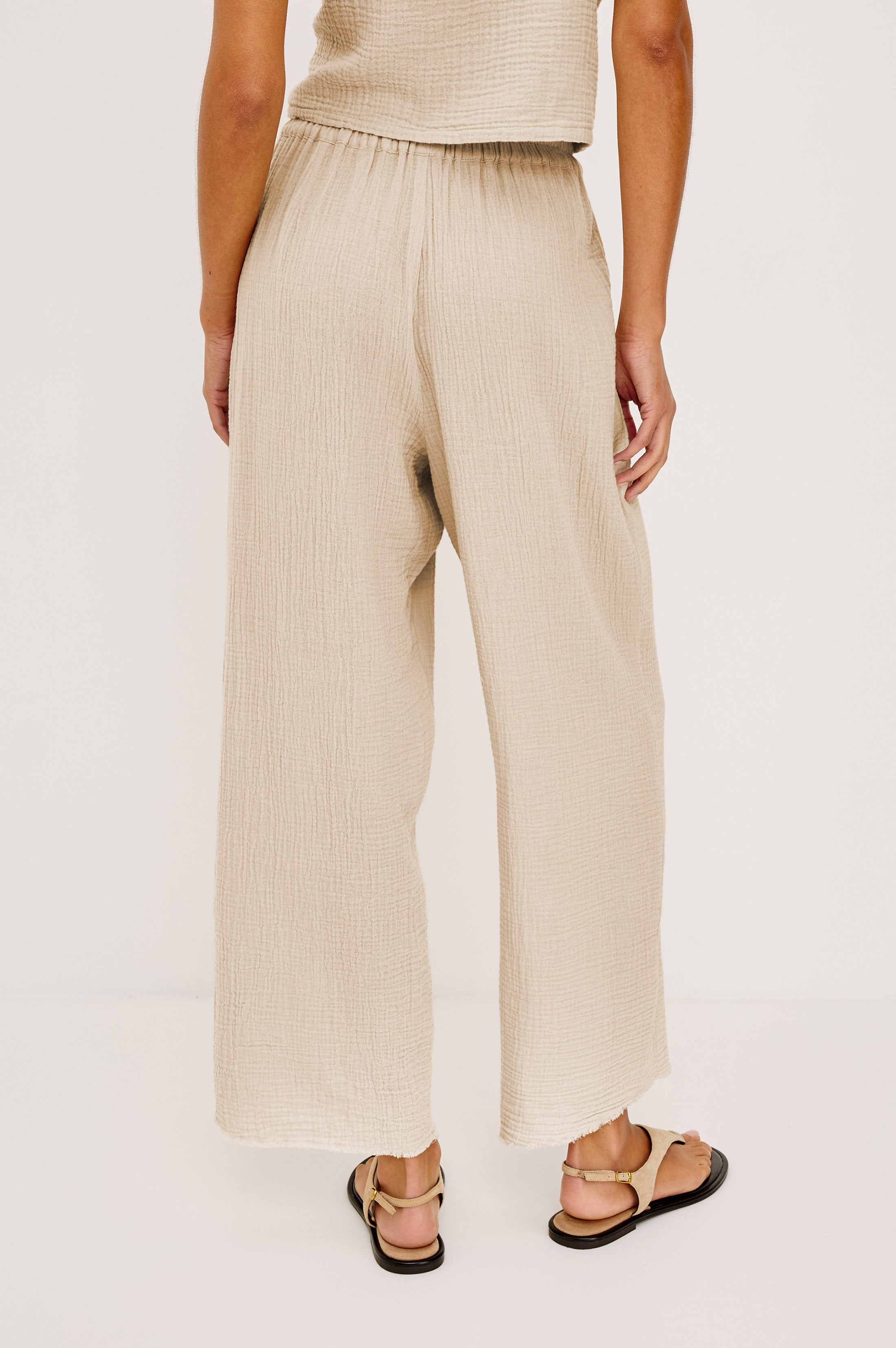 LEON CROP PANT - FLAX – Rails