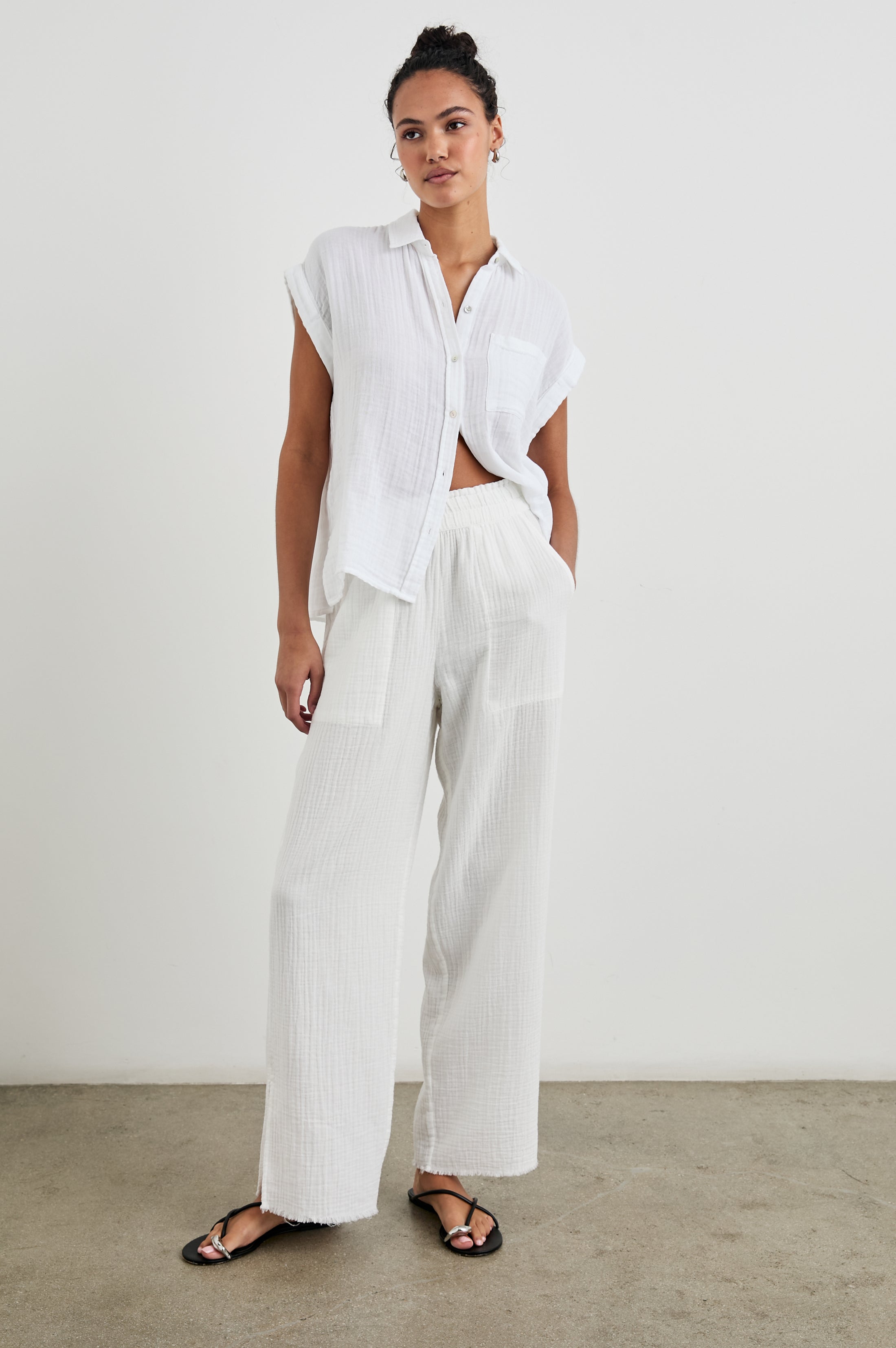 LEON PANT - WHITE – Rails