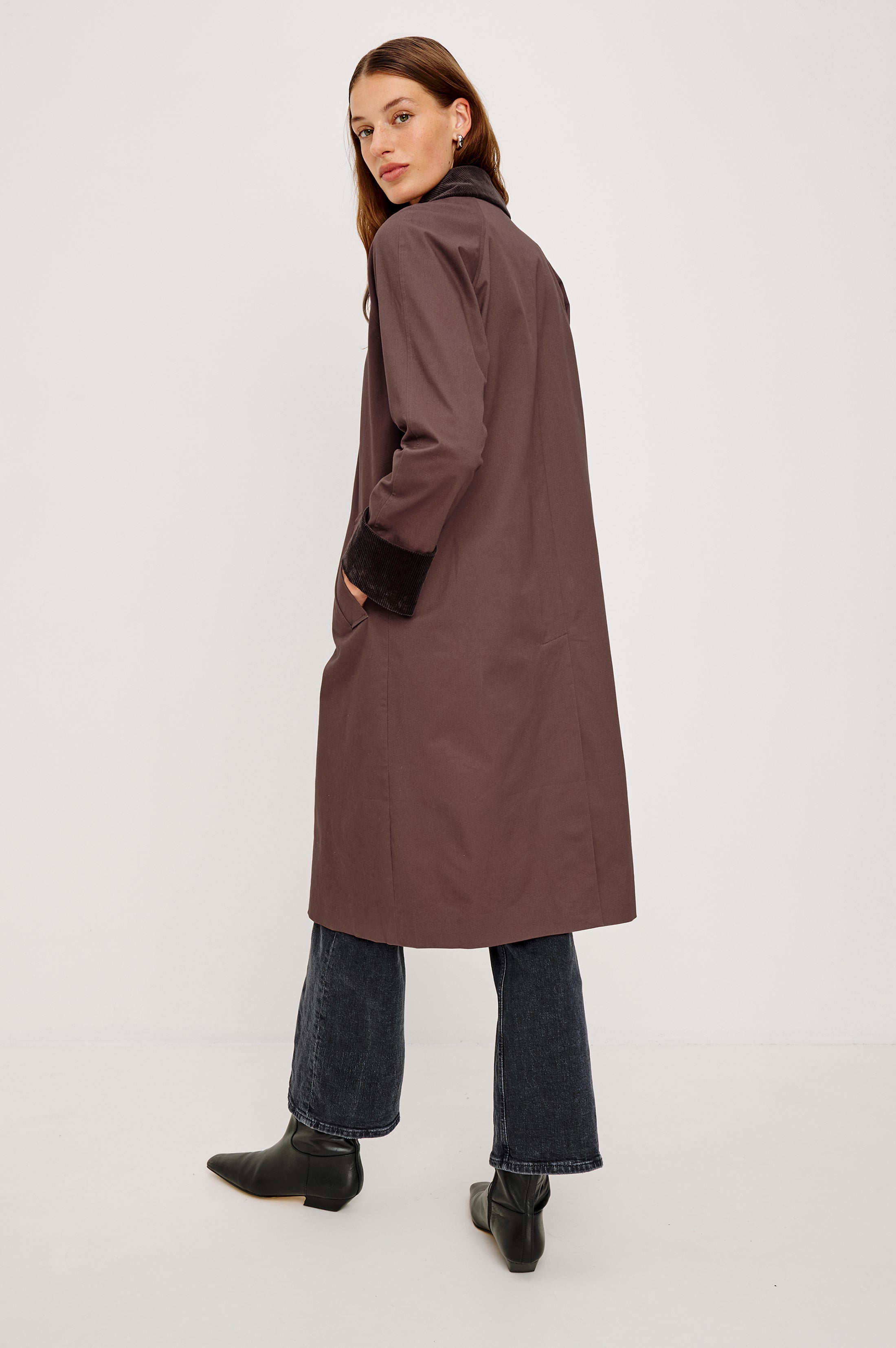 LEVY COAT - RAISIN – Rails