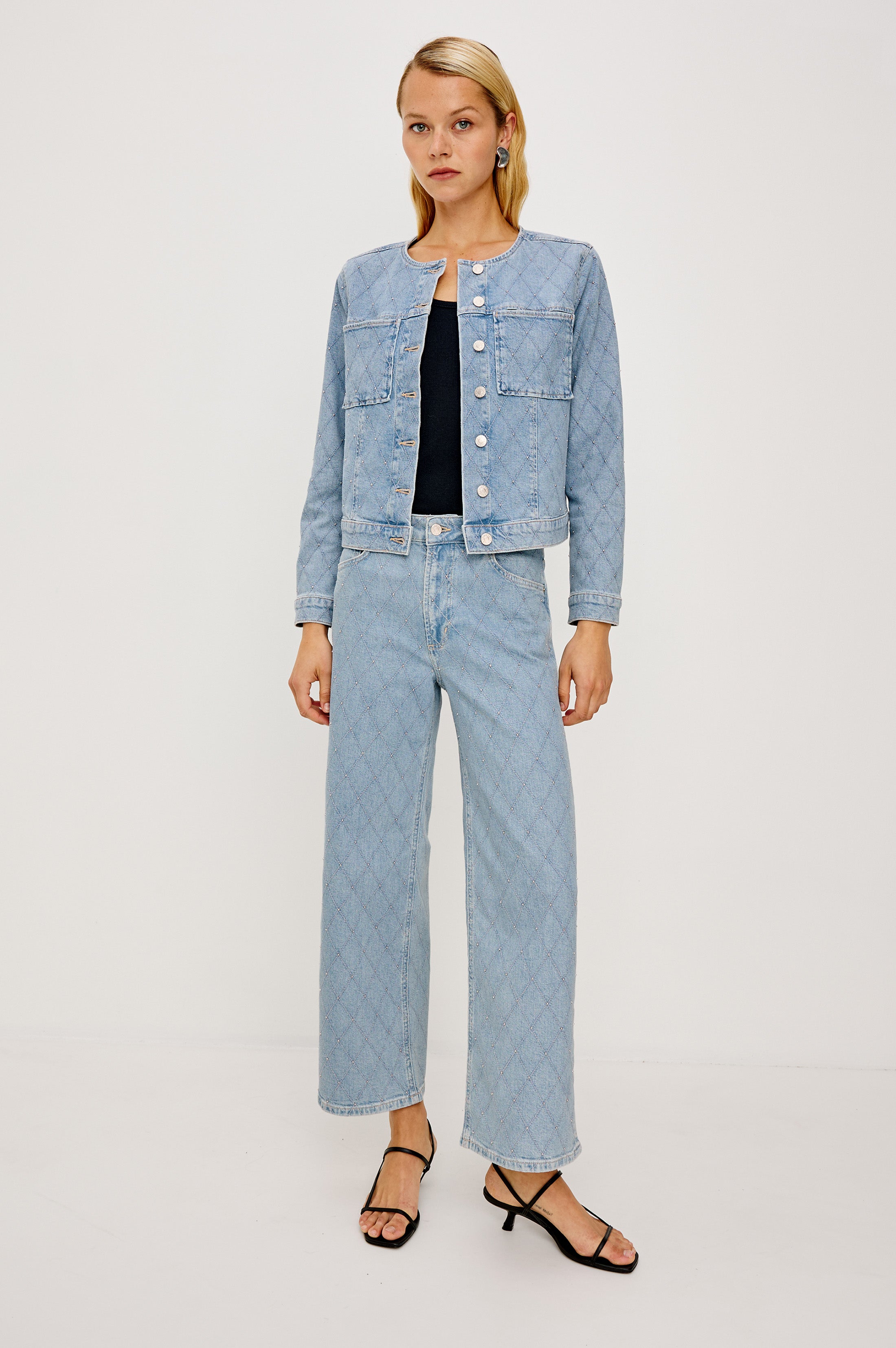 LIDO JACKET - QUILTED STUD – Rails