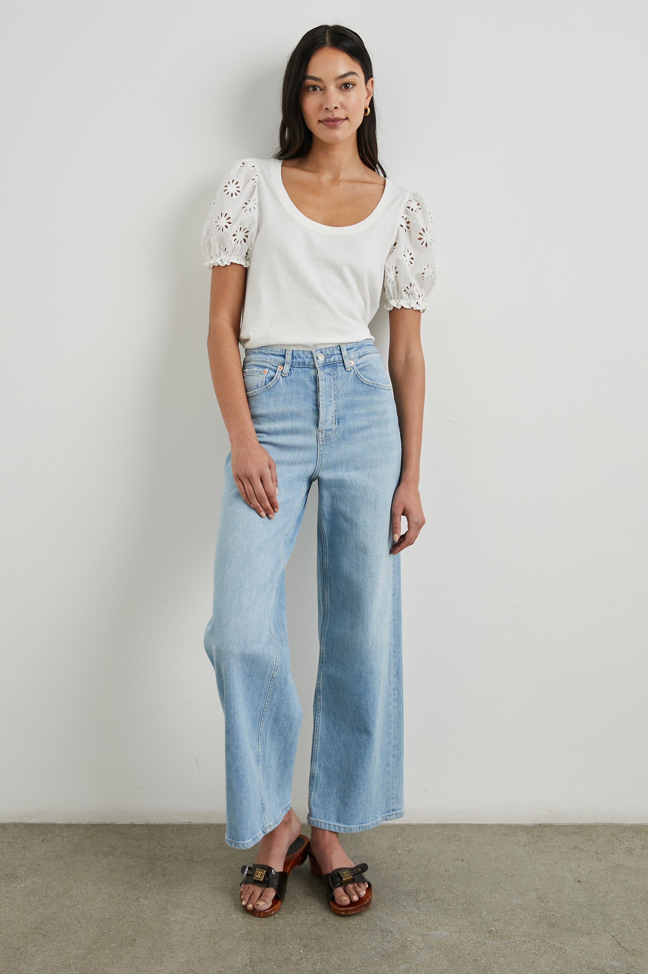 LILIA TOP - WHITE – Rails