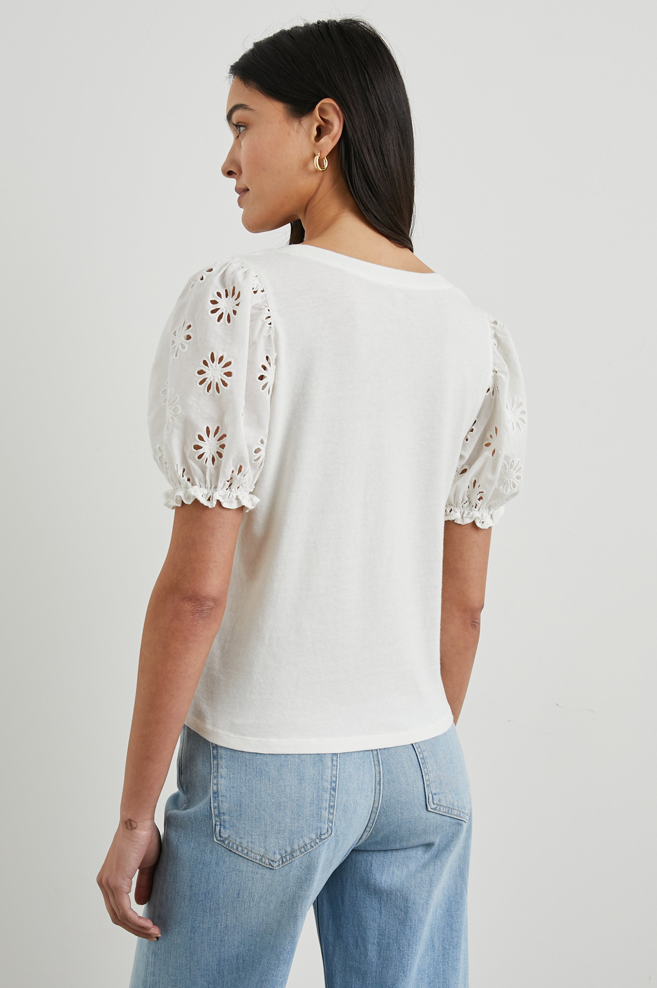LILIA TOP - WHITE – Rails