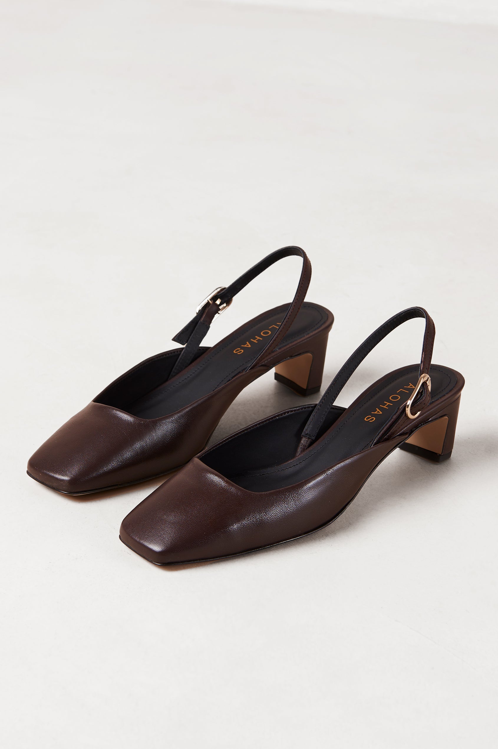 ALOHAS LINDY SLINGBACK - COFFEE BROWN