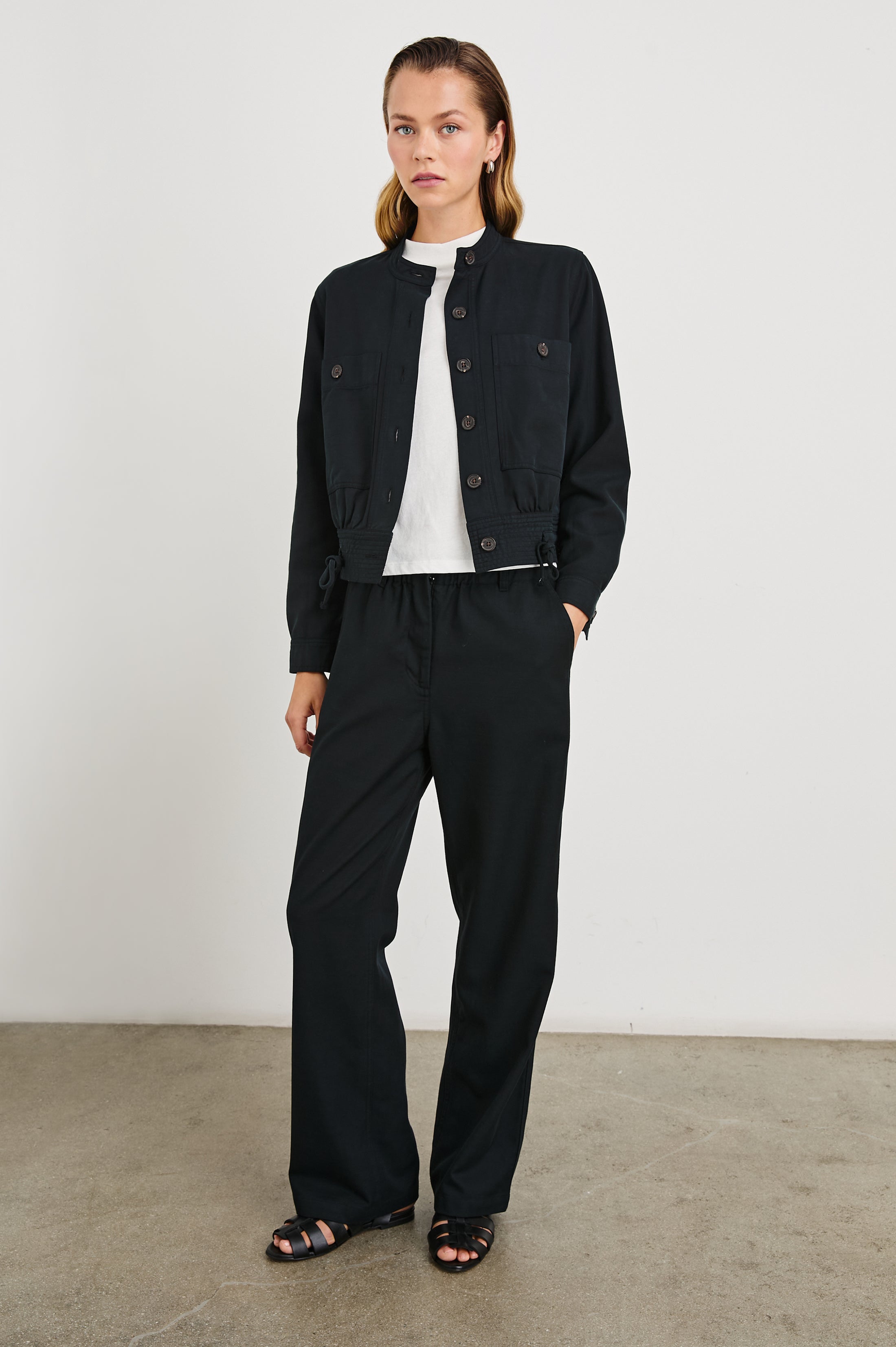 LIRA PANT - BLACK – Rails