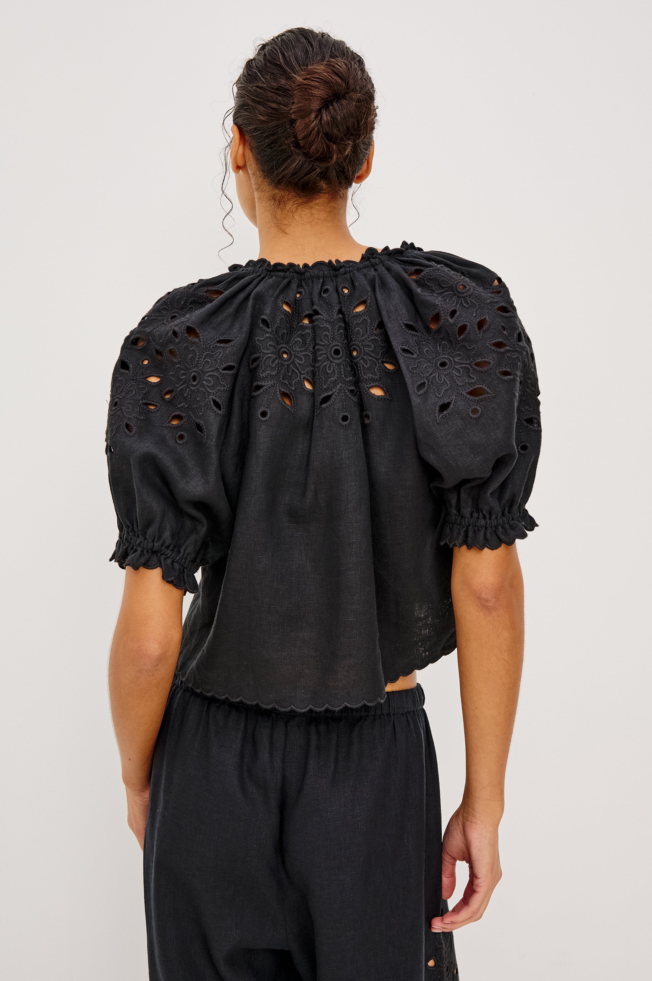 LIZBETH TOP - BLACK – Rails