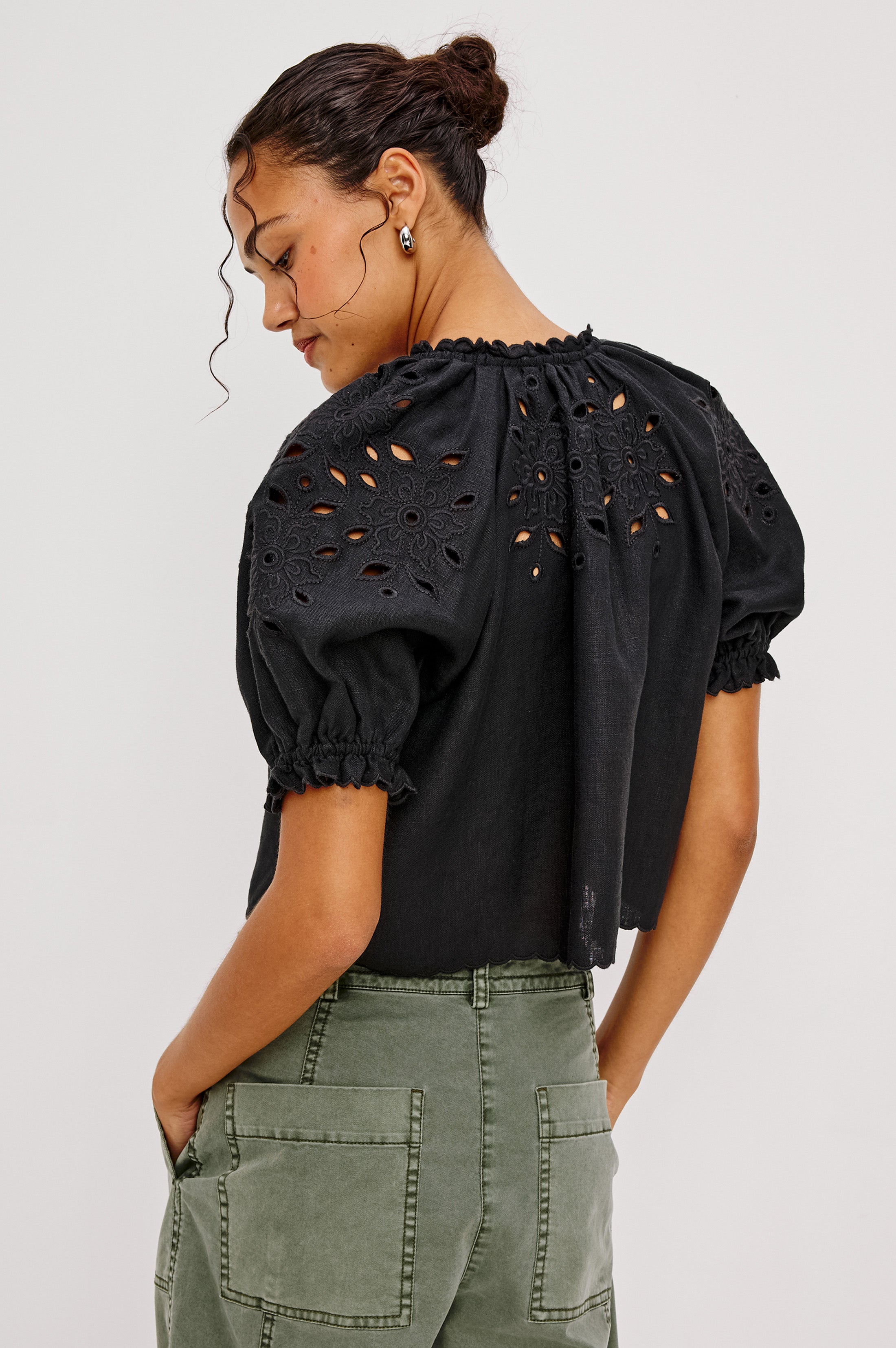 LIZBETH TOP - BLACK – Rails