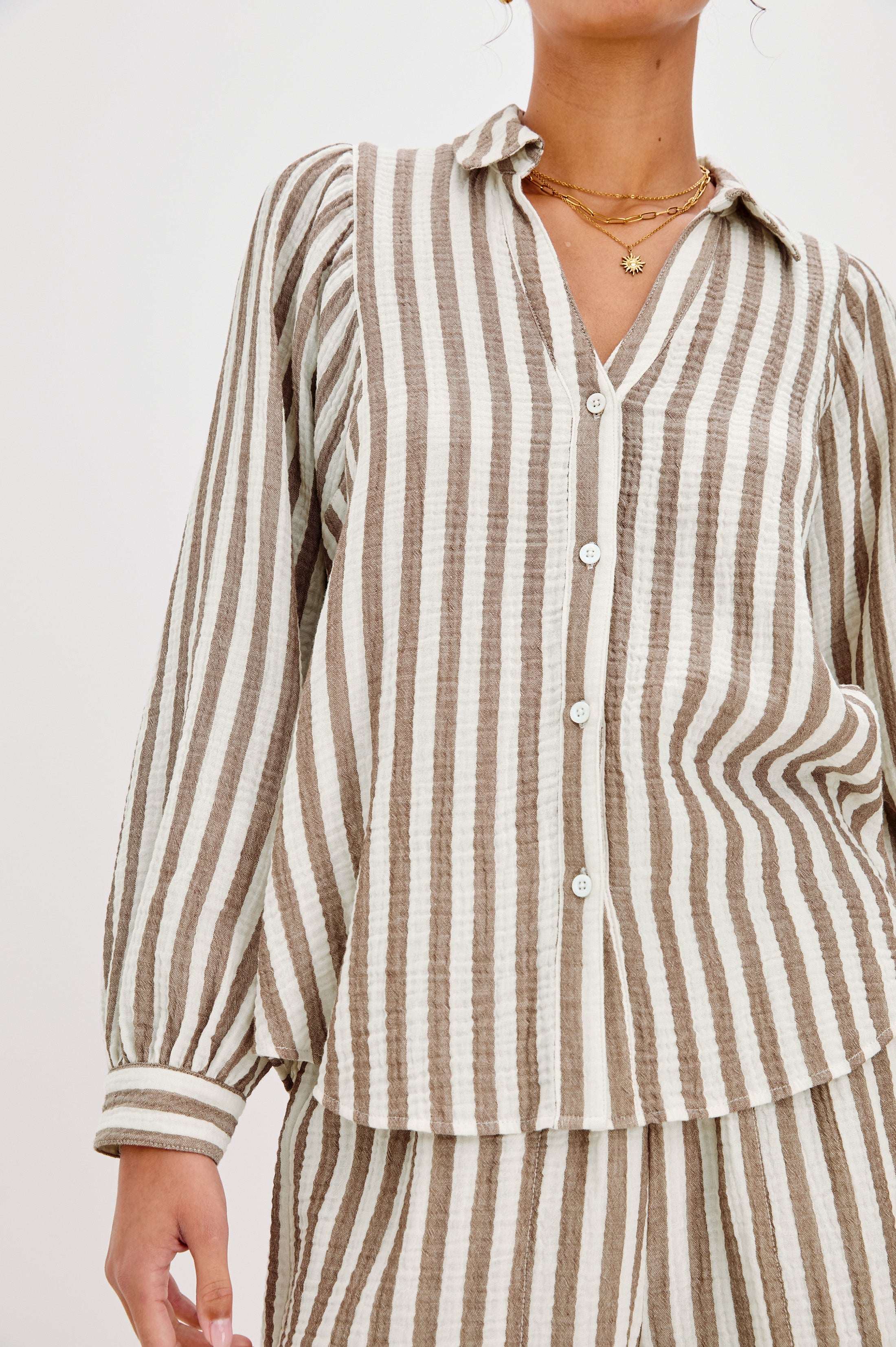 LO SHIRT - MILOS STRIPE – Rails