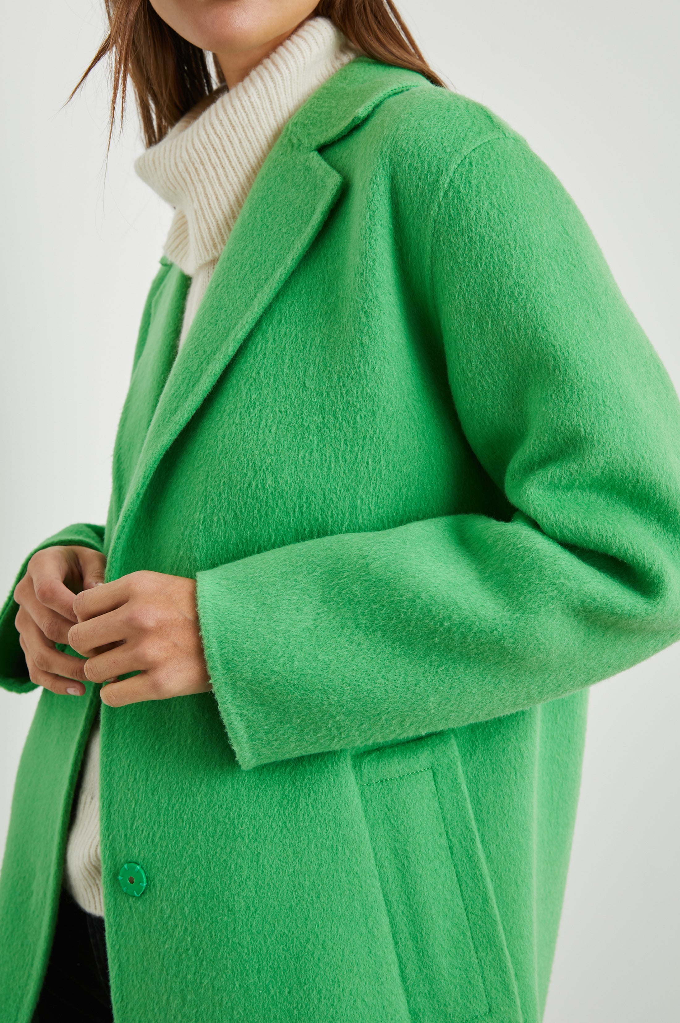 LORE COAT - GREEN APPLE – Rails
