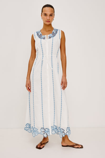 Rails Women's Lorina Embroidered Dress - White