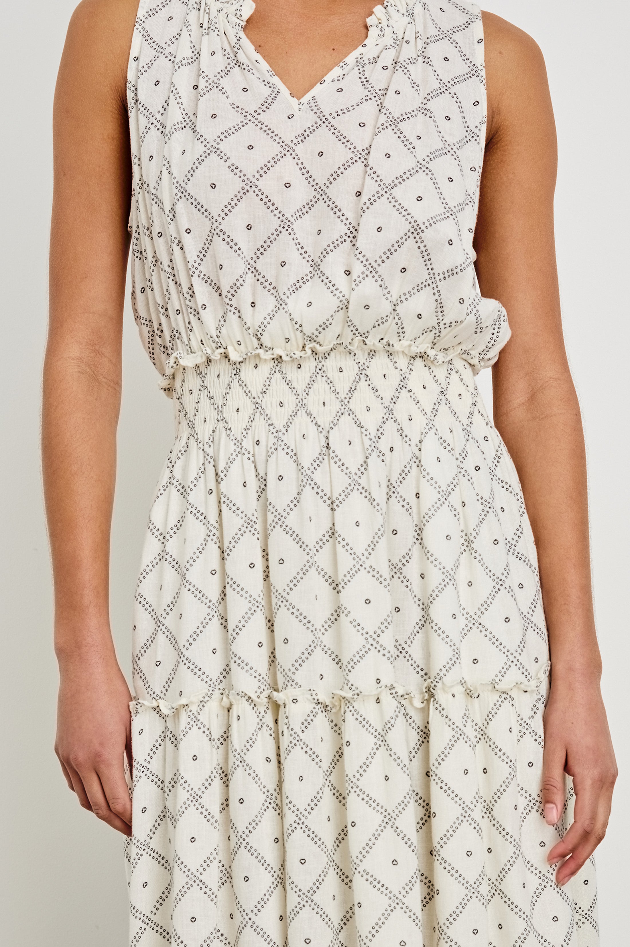 LOULOU DRESS - IVORY ZANZIBAR – Rails