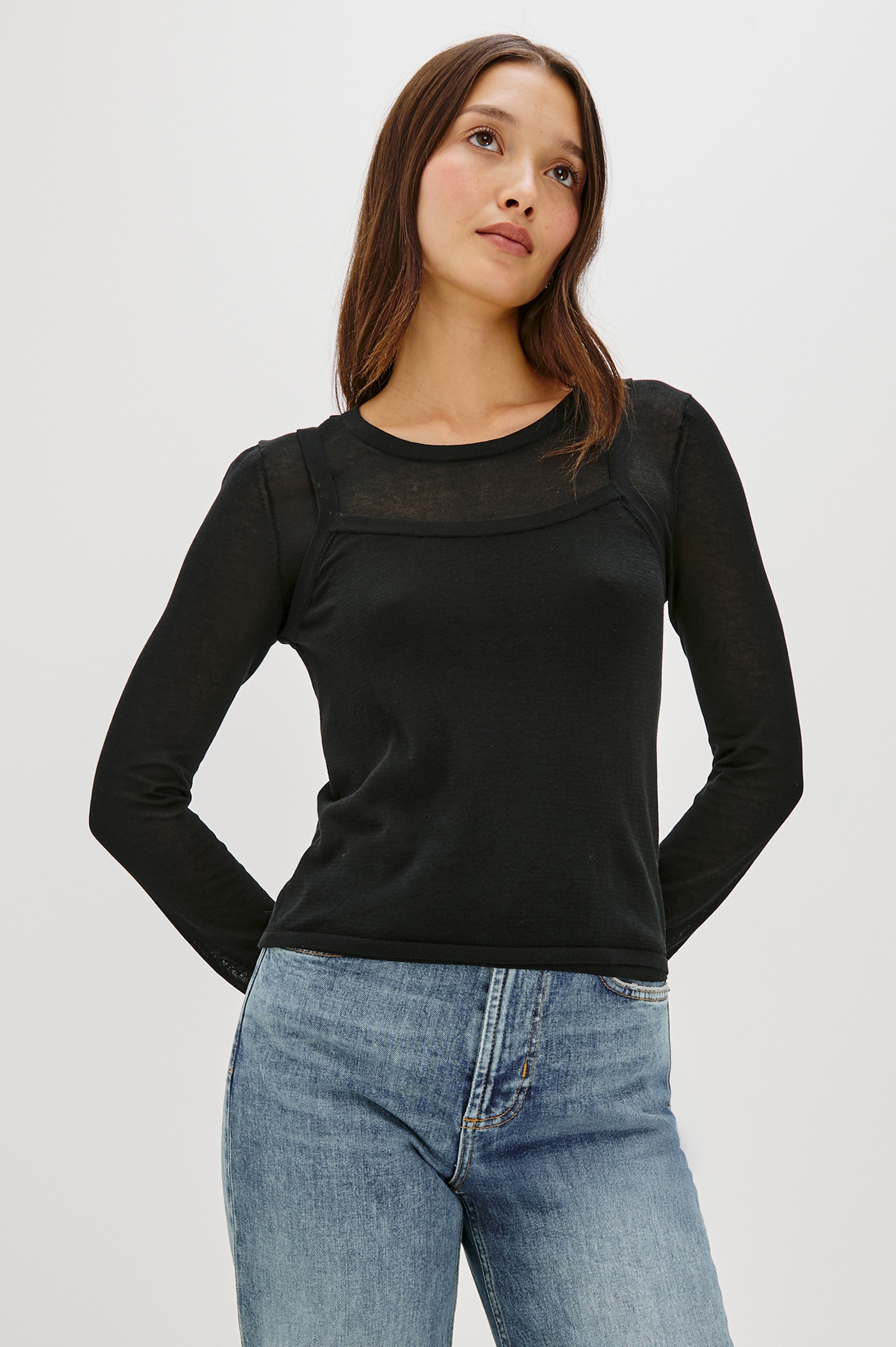 LOVISA TOP - BLACK – Rails