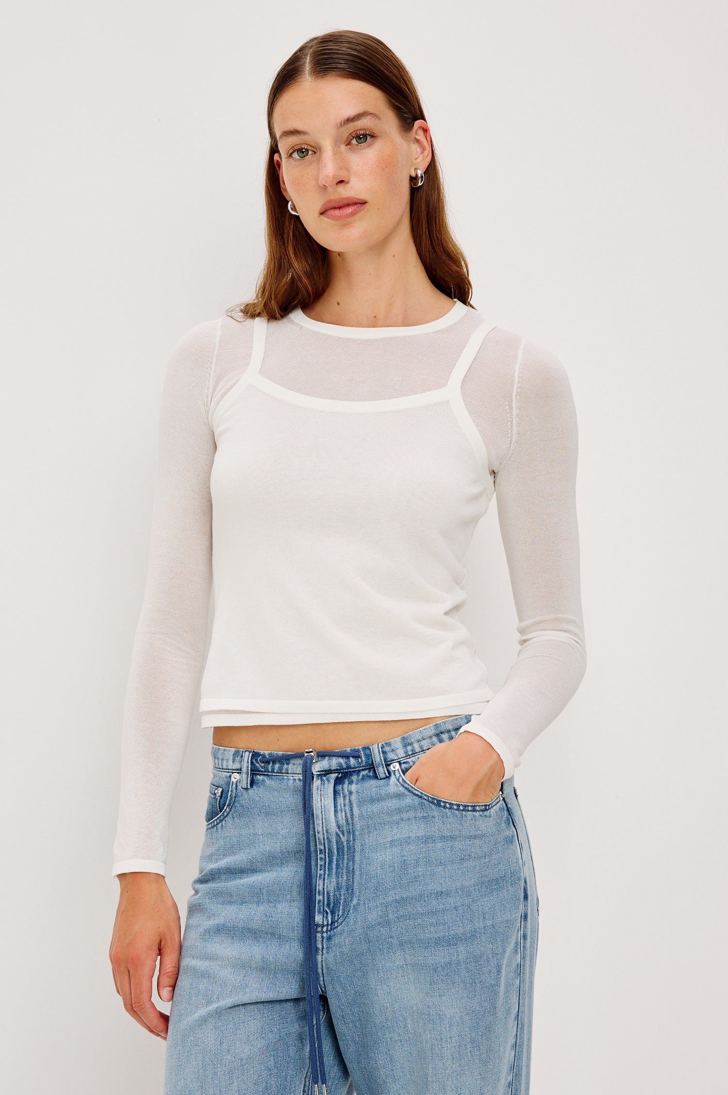 LOVISA TOP - WHITE