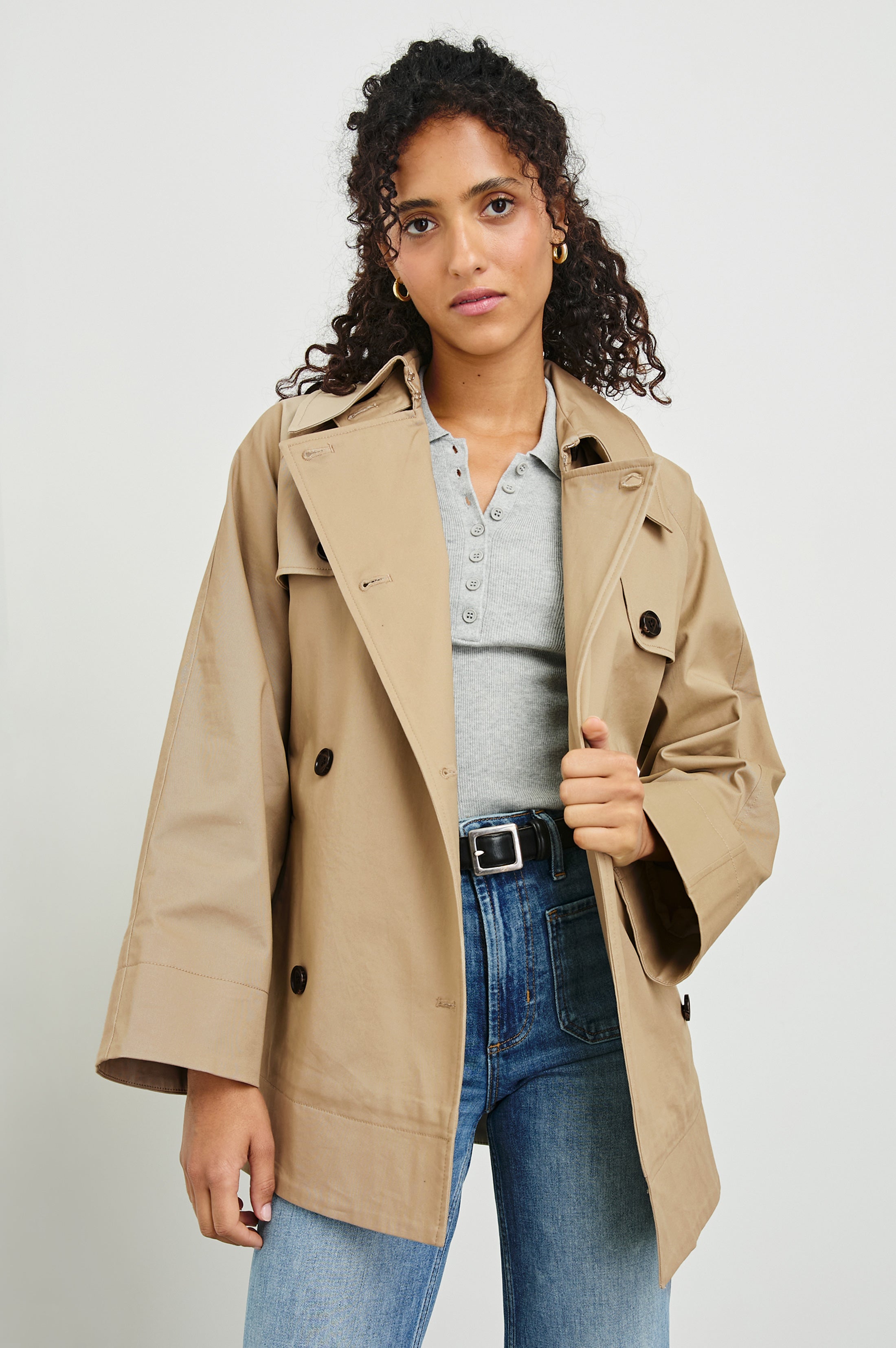 LUCIEN JACKET - TAUPE – Rails