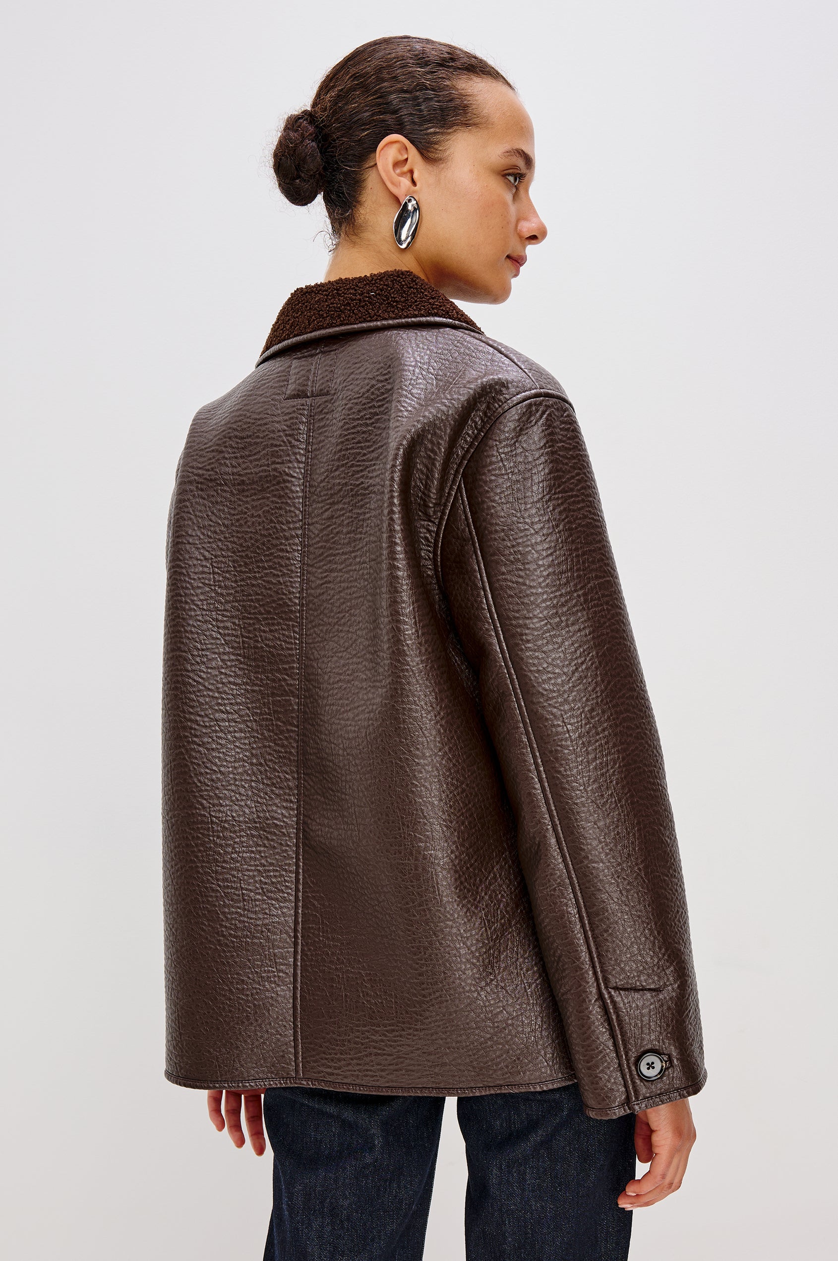 LUIS JACKET - WALNUT