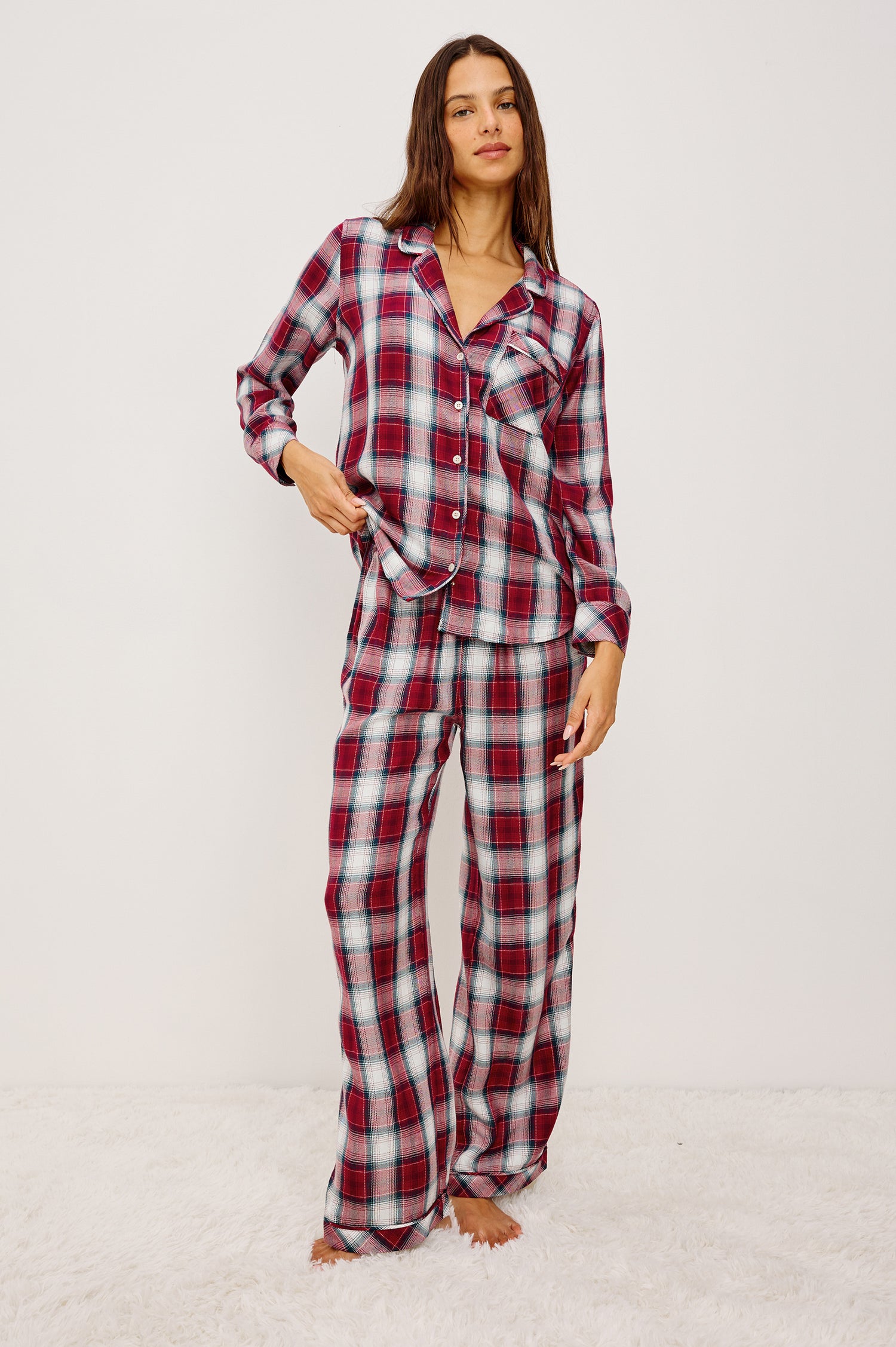 LUNA PAJAMA SET - INDIGO BERRY