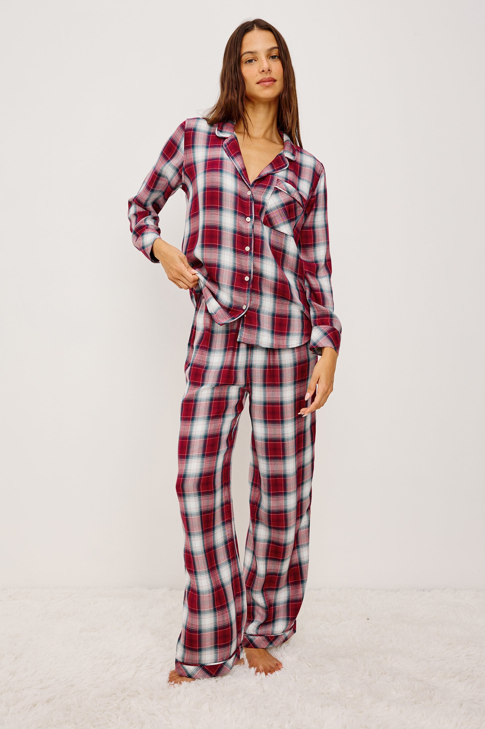 LUNA PAJAMA SET - INDIGO BERRY