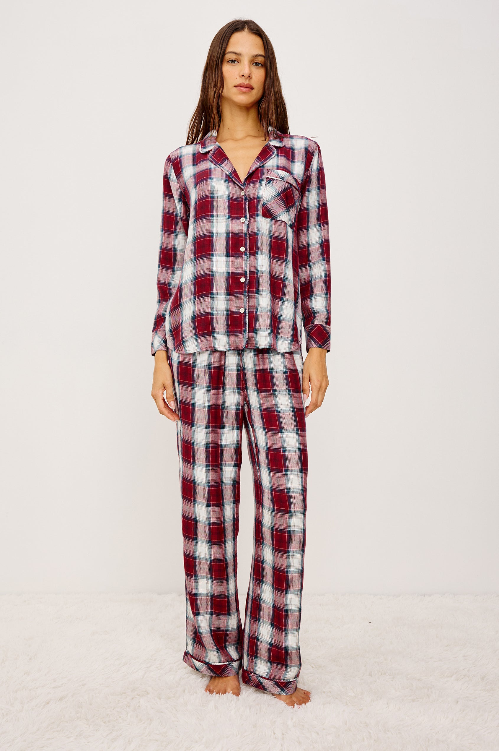 LUNA PAJAMA SET - INDIGO BERRY