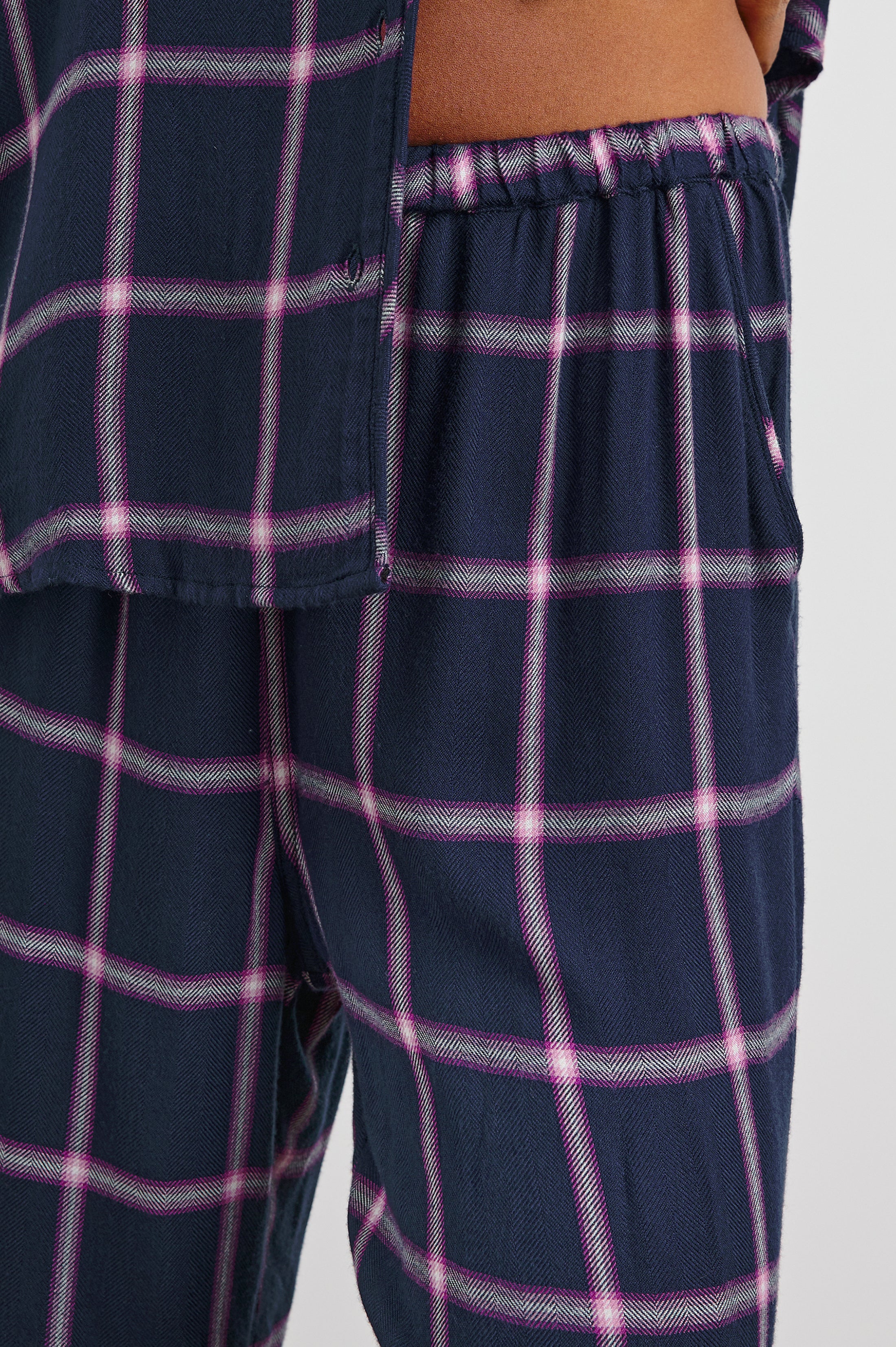 LUNA PAJAMA SET - SAPPHIRE MAGENTA – Rails