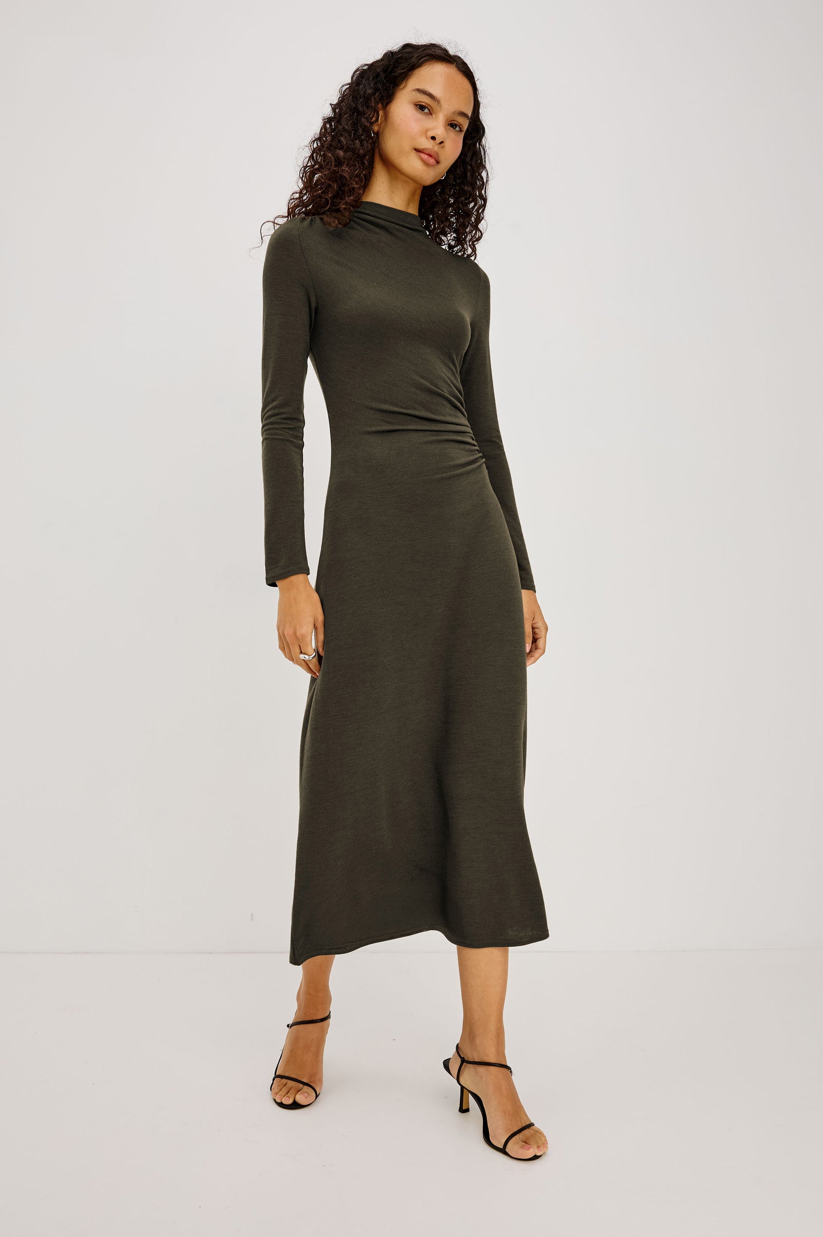 Rails I Margaret Dress - Heather Olive I Size L I