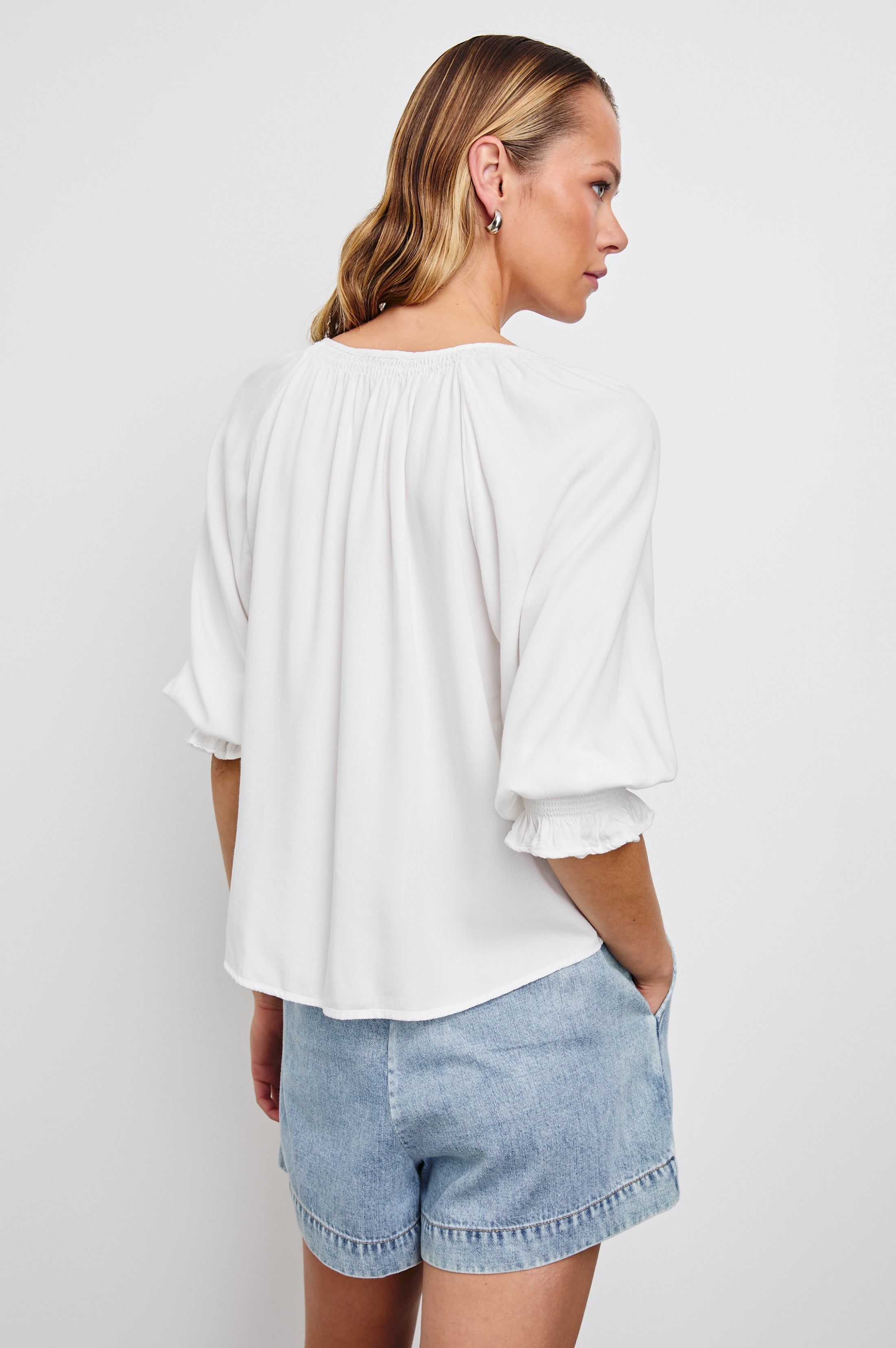 MARIAH SHIRT - PEARL – Rails