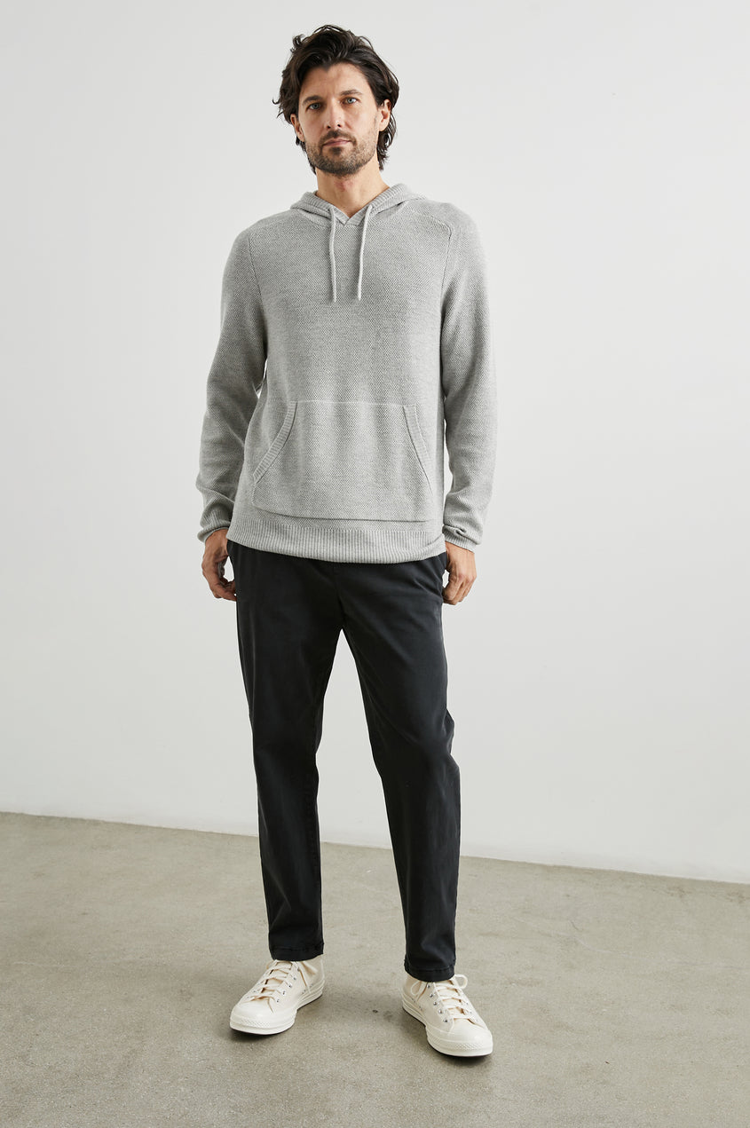 MATADOR HOODIE GREY HEATHER Rails