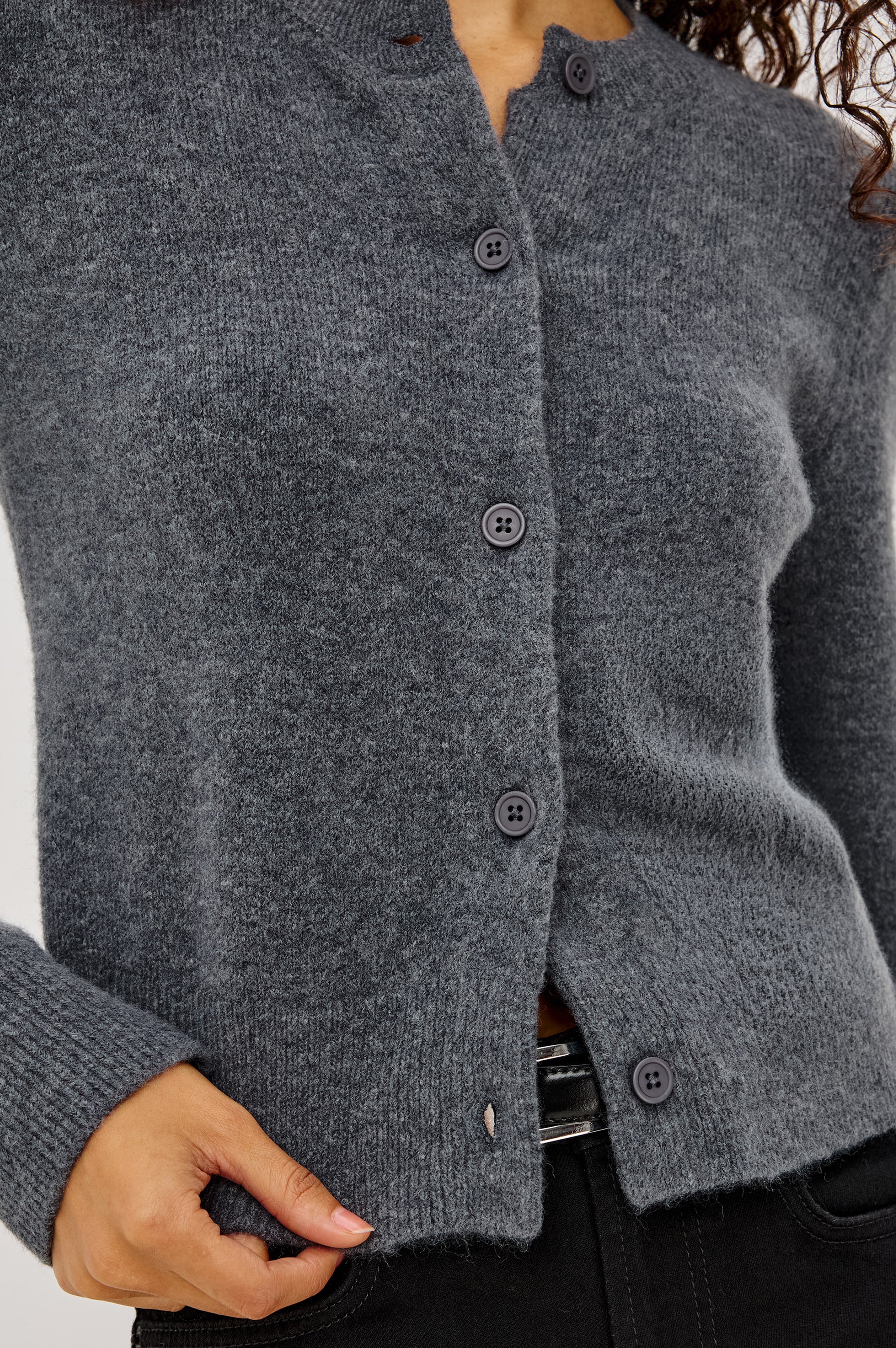 MATILDA CARDIGAN - CHARCOAL – Rails