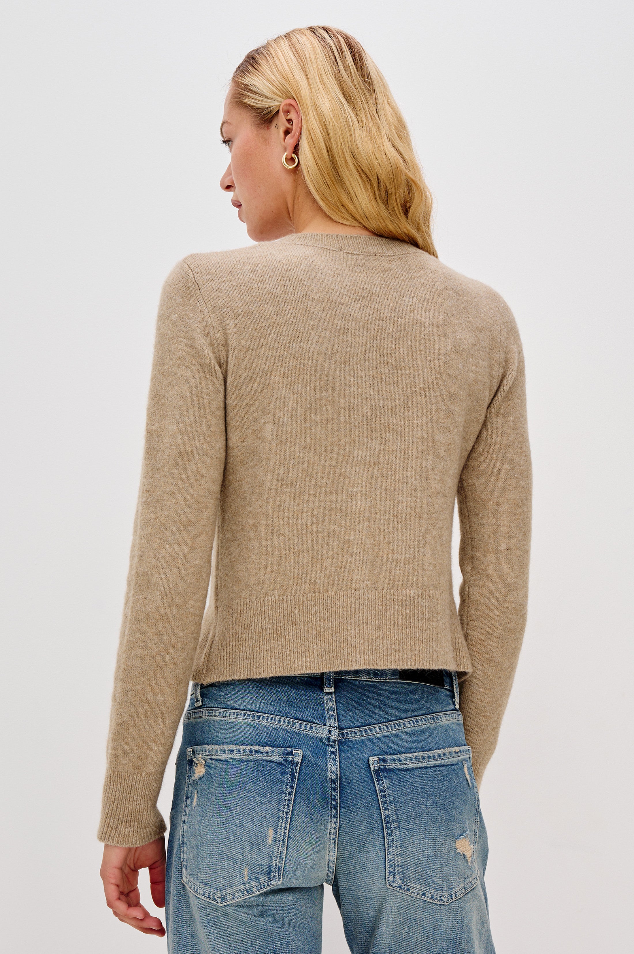 MATILDA CARDIGAN - HEATHER OAT – Rails