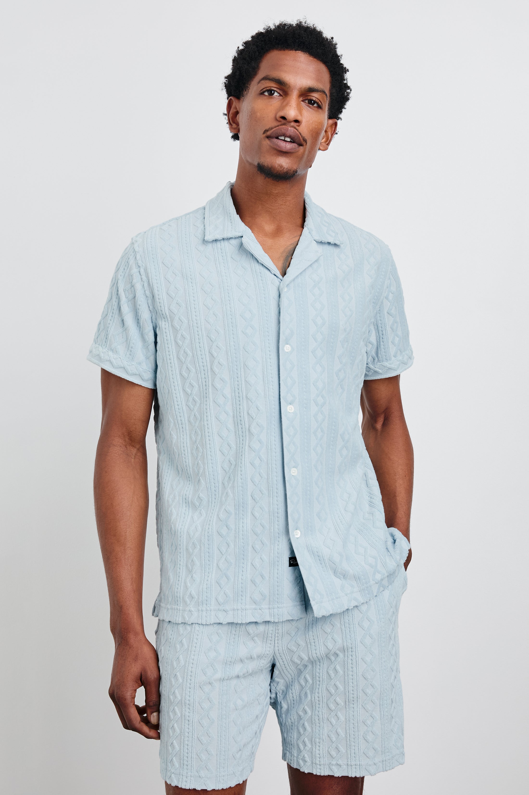 MAVERICK SHIRT - COASTAL BLUE – Rails