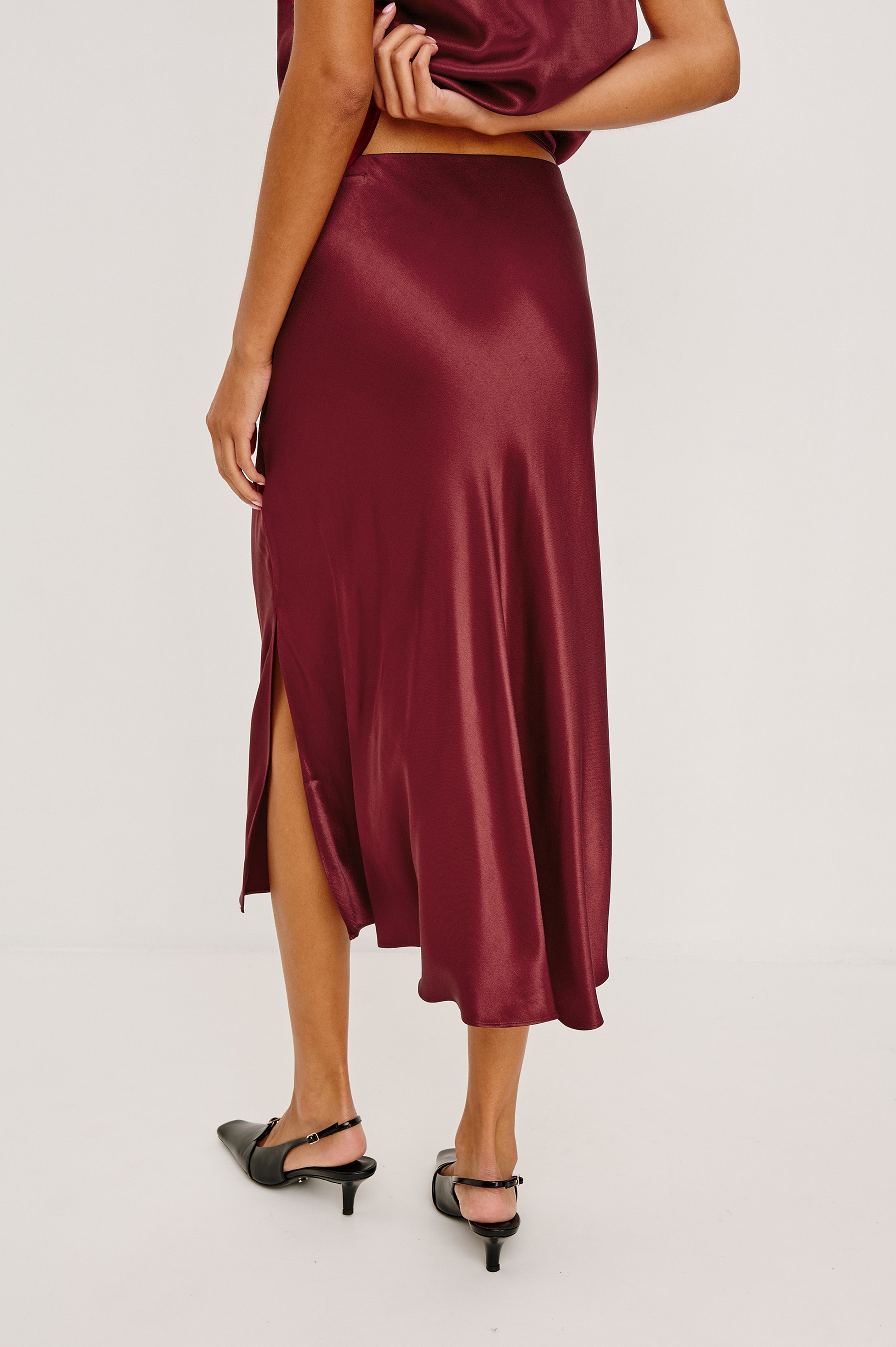 MAYA SKIRT - GARNET – Rails