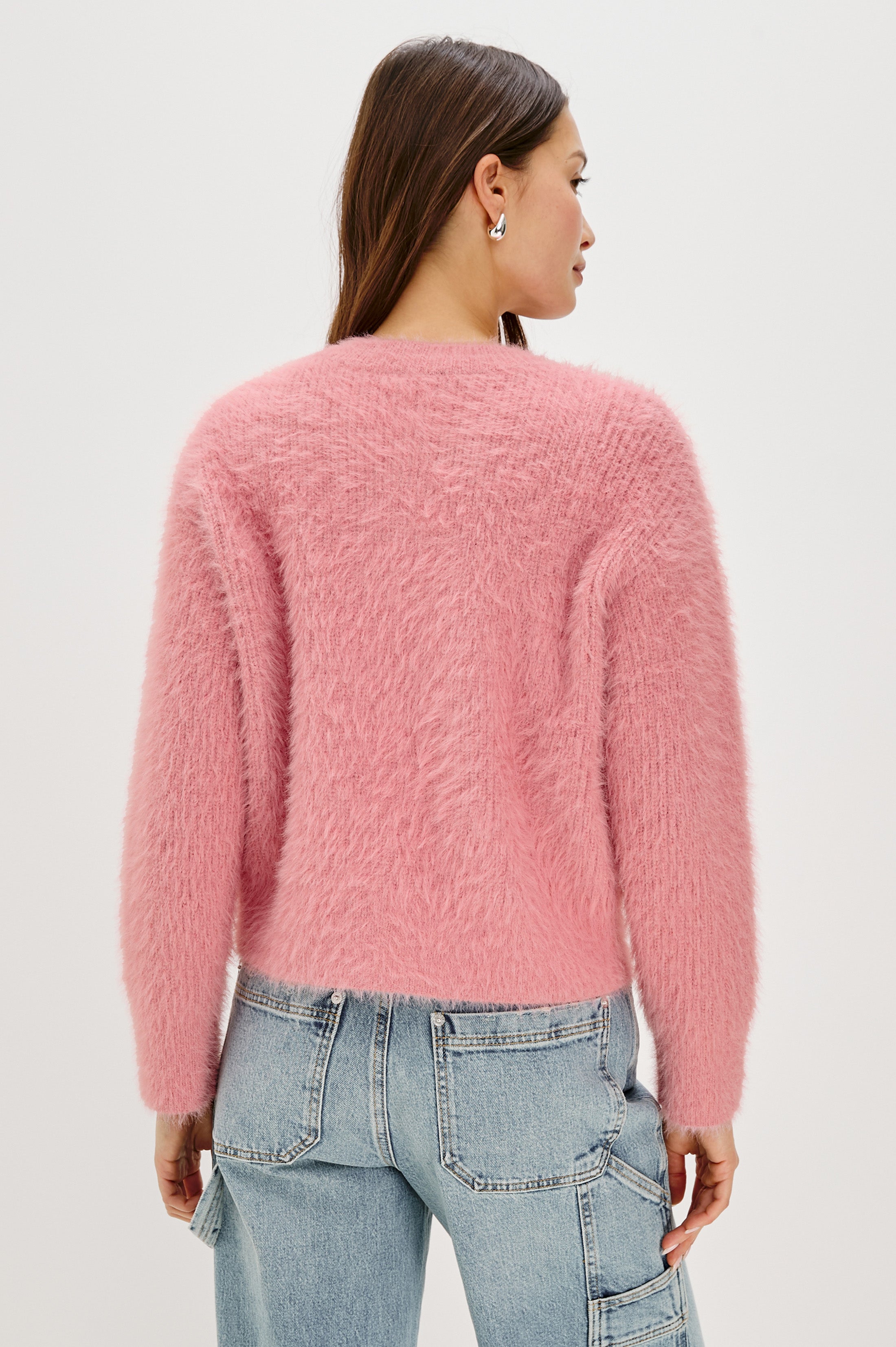 MELO CARDIGAN - HEATHER PINK – Rails