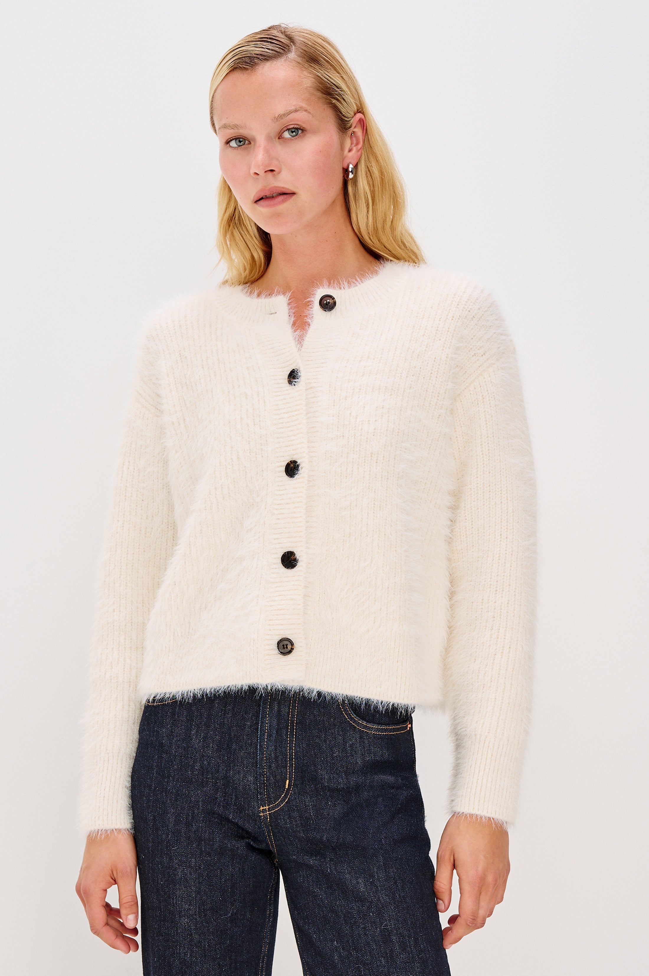 MELO CARDIGAN - IVORY – Rails