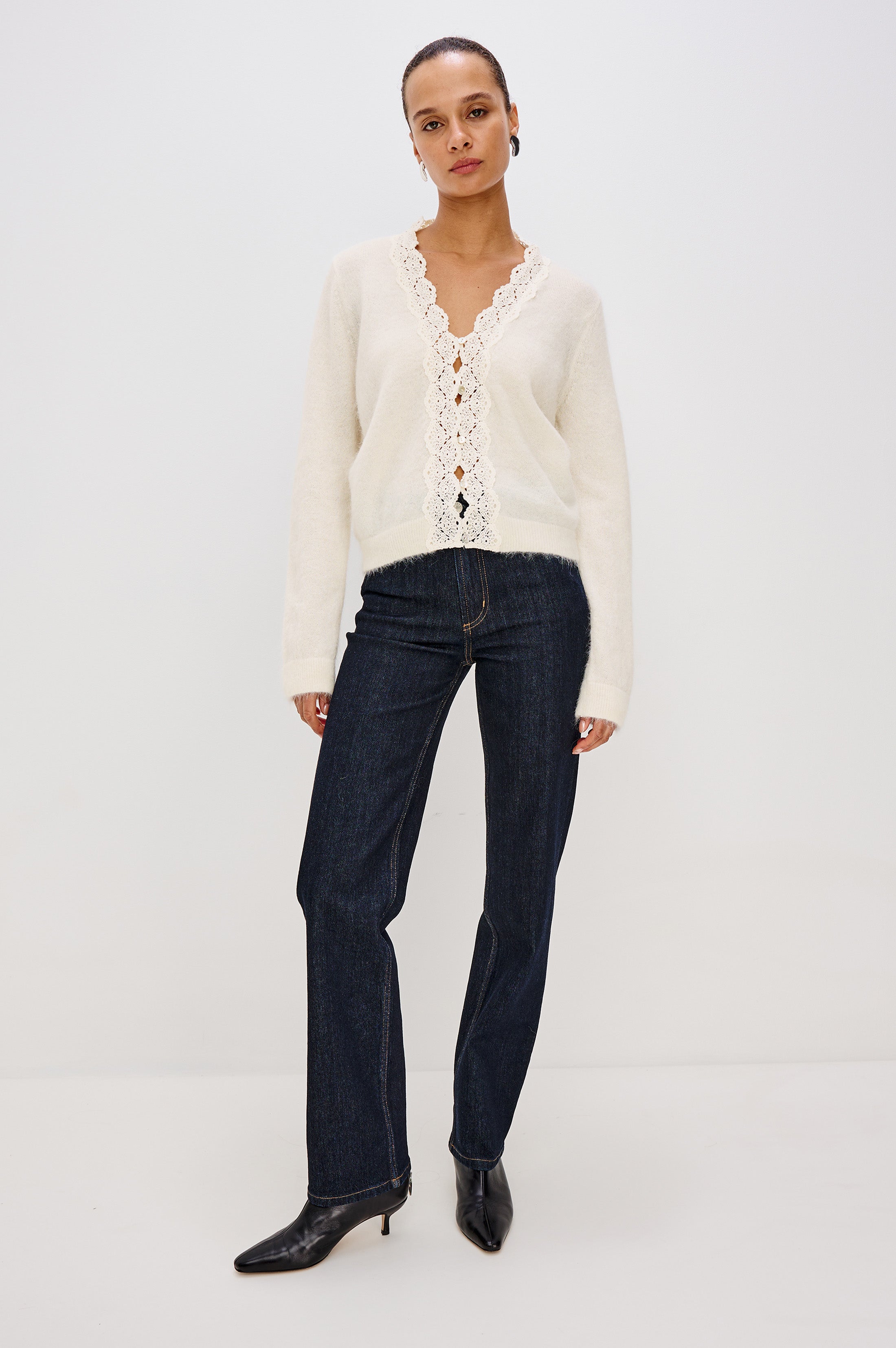 MER CARDIGAN - BLACK – Rails