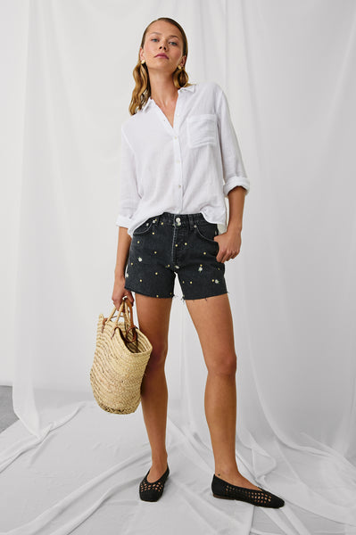 MESA SHORT - ASH BLACK FLORAL – Rails