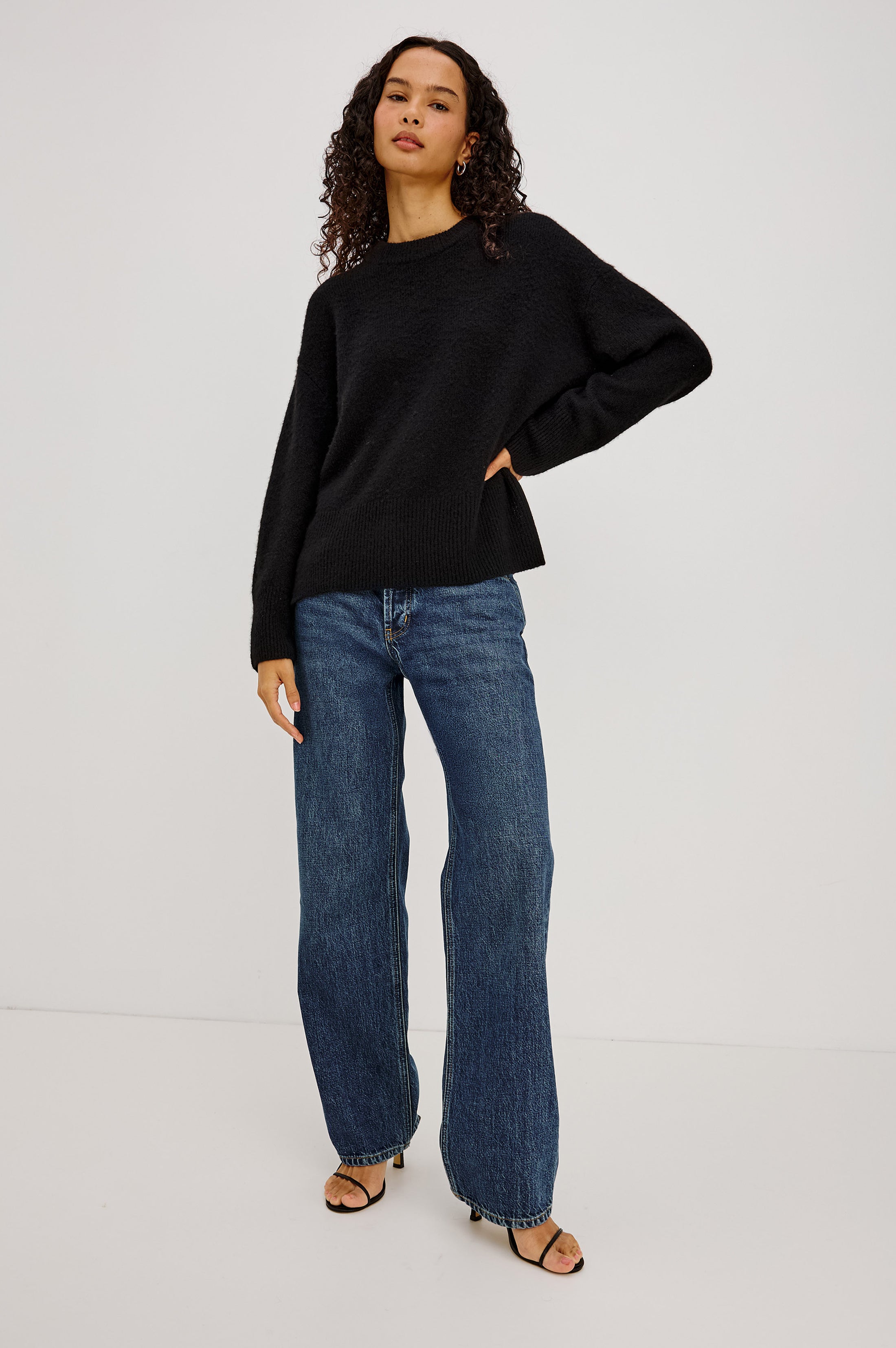 MIRANDA SWEATER - BLACK – Rails