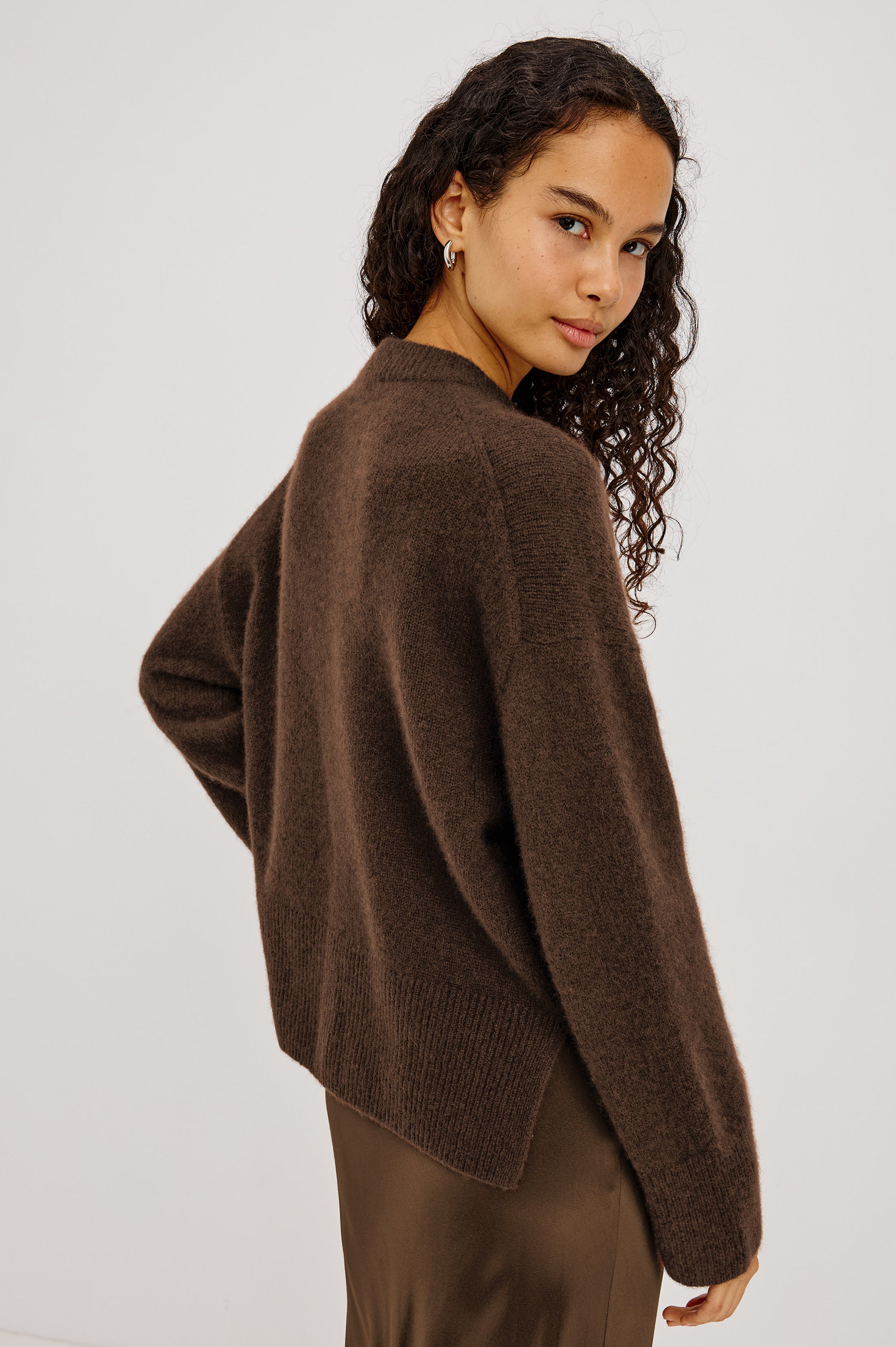 MIRANDA SWEATER - CHOCOLATE – Rails