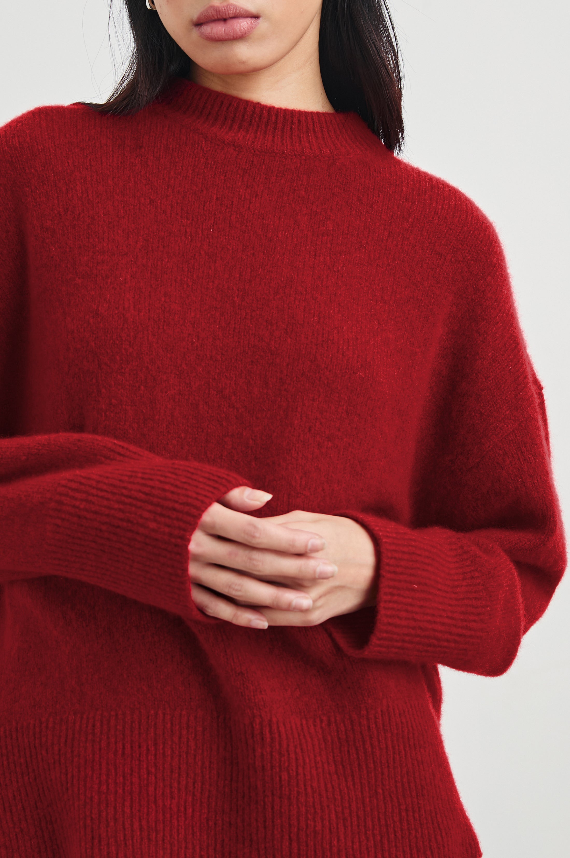 MIRANDA SWEATER - MERLOT – Rails