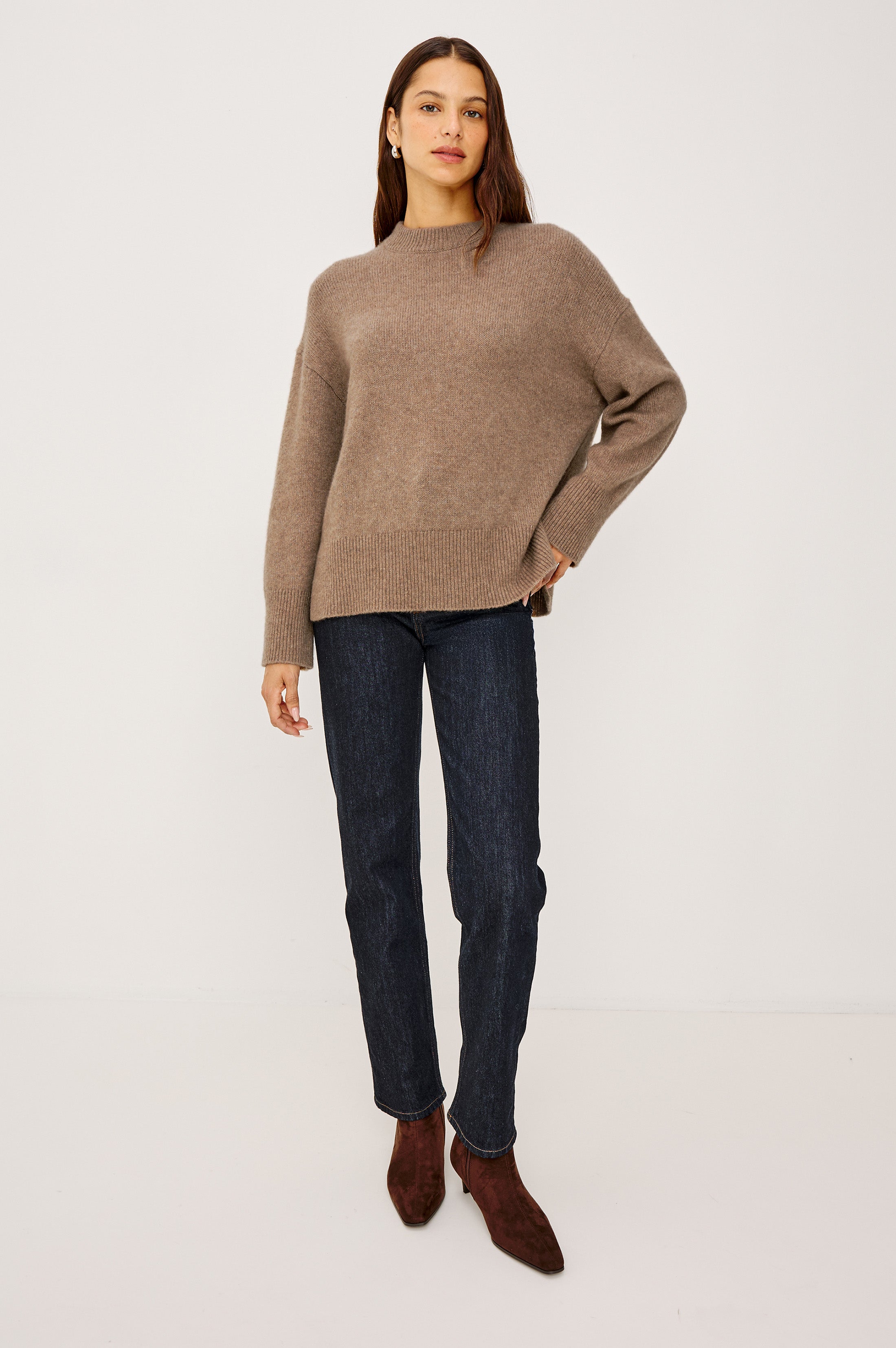 ニット/セーター andmary milo knit tops brown MIRANDA-OATMEAL-4Z_1200x1200.