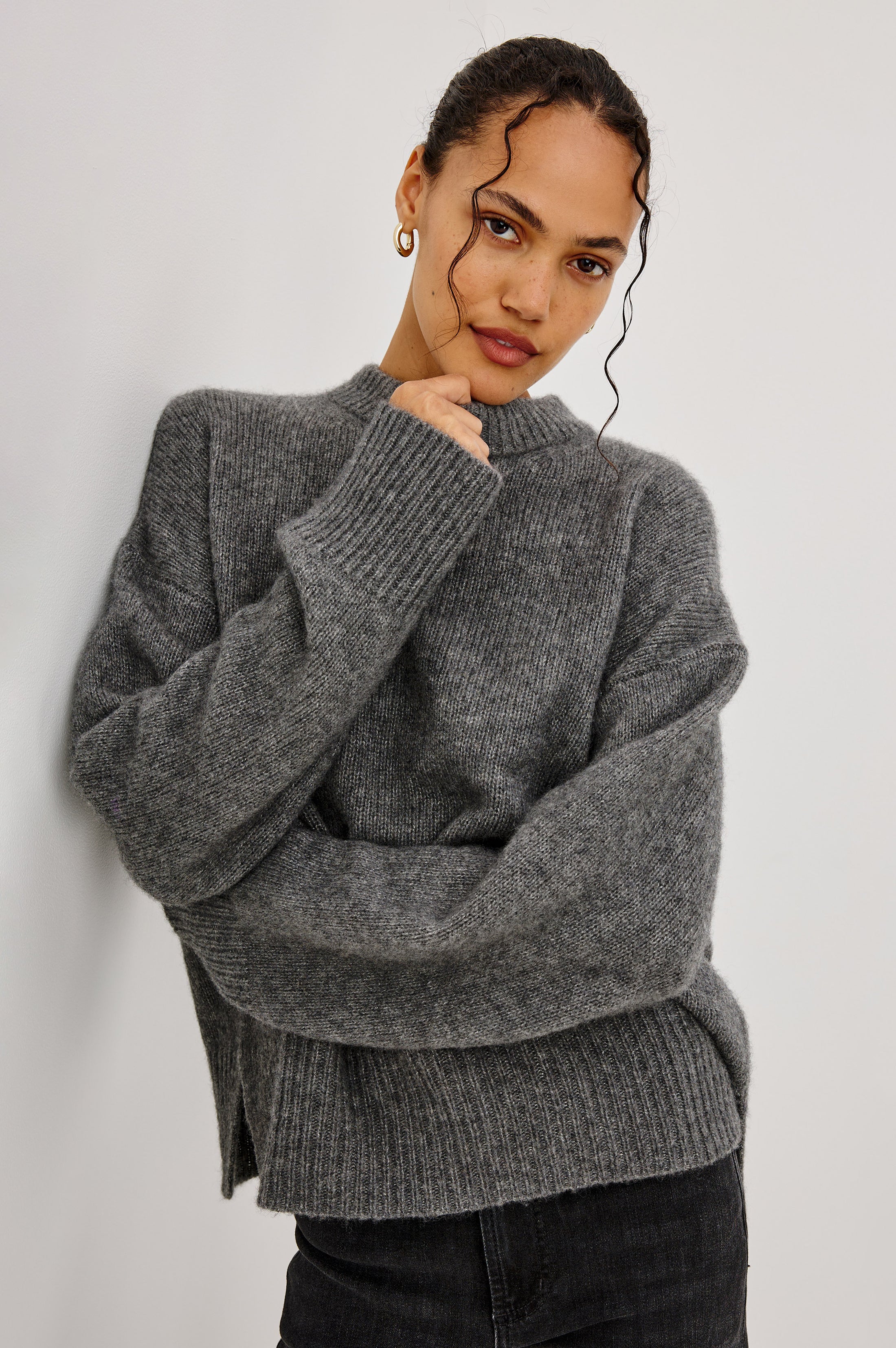 MIRANDA SWEATER - THUNDER – Rails