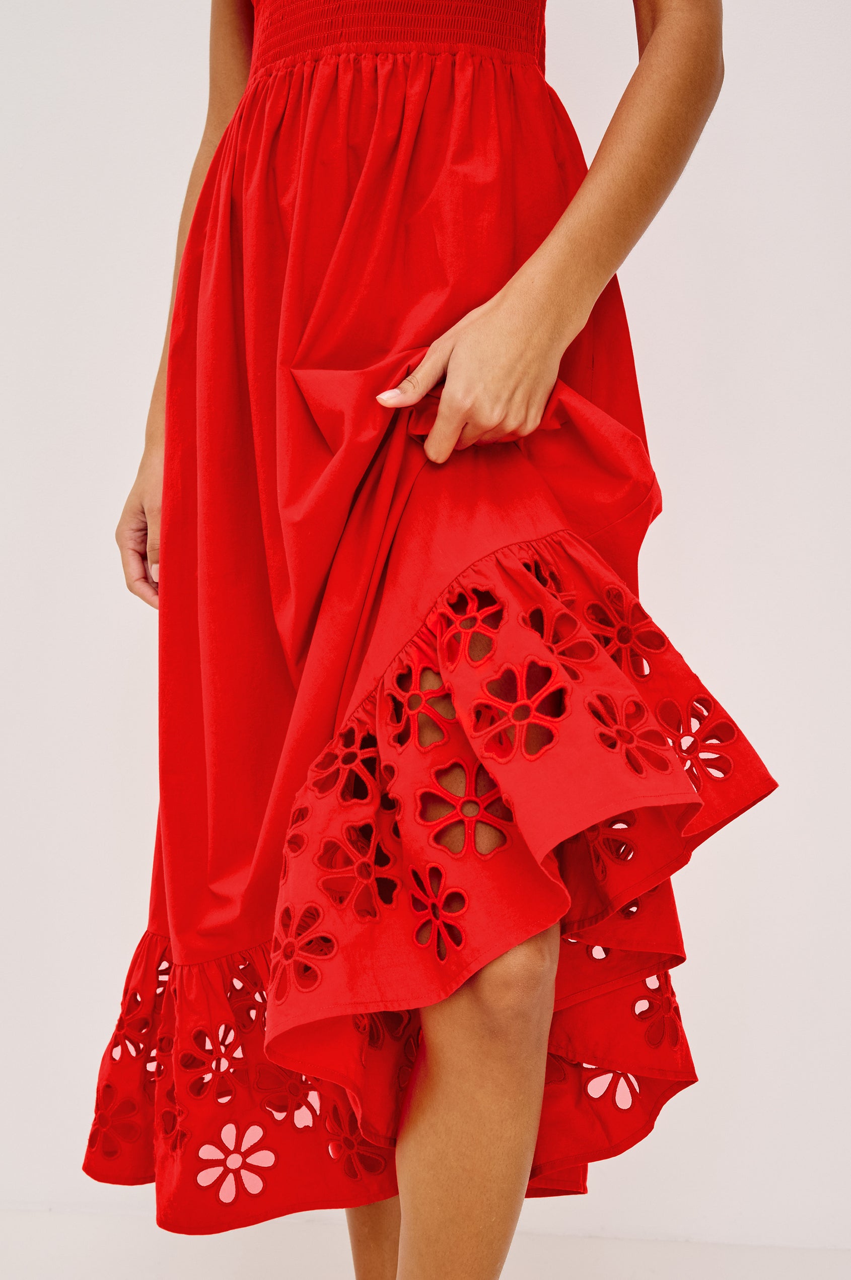Rails | Moira Dress - Scarlet | Premium Cotton | Size XXS | Women's Dresses Rails | Moira Dress - Scarlet | Premium Cotton | Size XXS | Women's Dresses