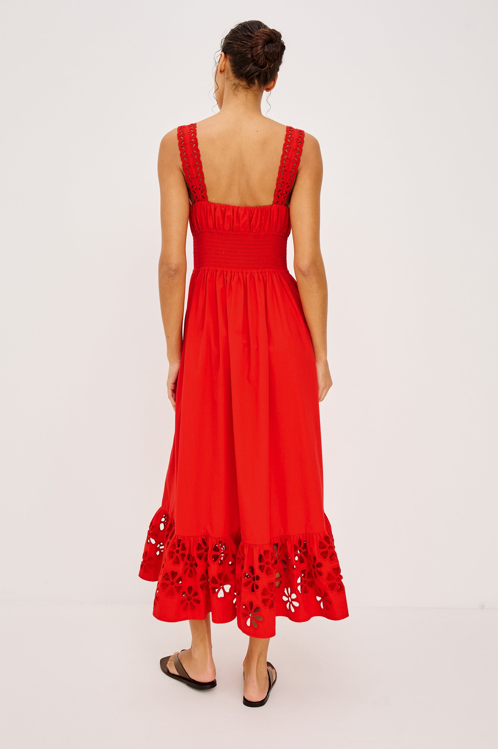 Rails | Moira Dress - Scarlet | Premium Cotton | Size XXS | Women's Dresses Rails | Moira Dress - Scarlet | Premium Cotton | Size XXS | Women's Dresses