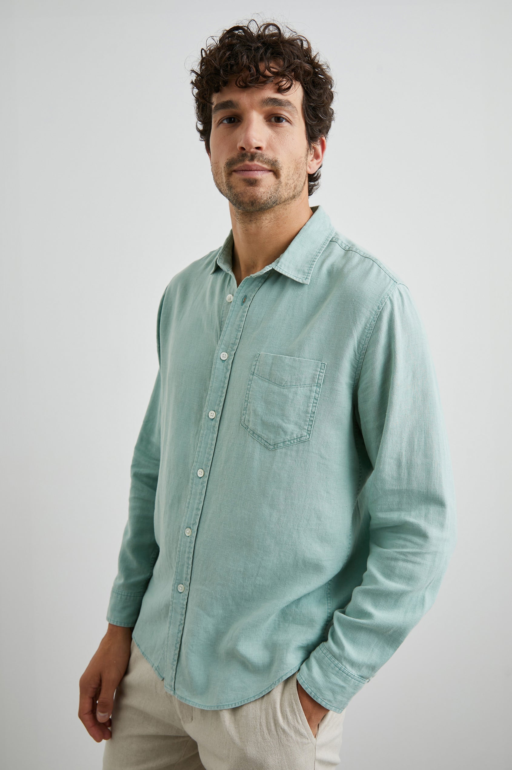 jade green mens dress shirt Barry. Wang Hunter Green Formal Shirt Mens Solid Stain Long Sleeve Dress Shirt, M