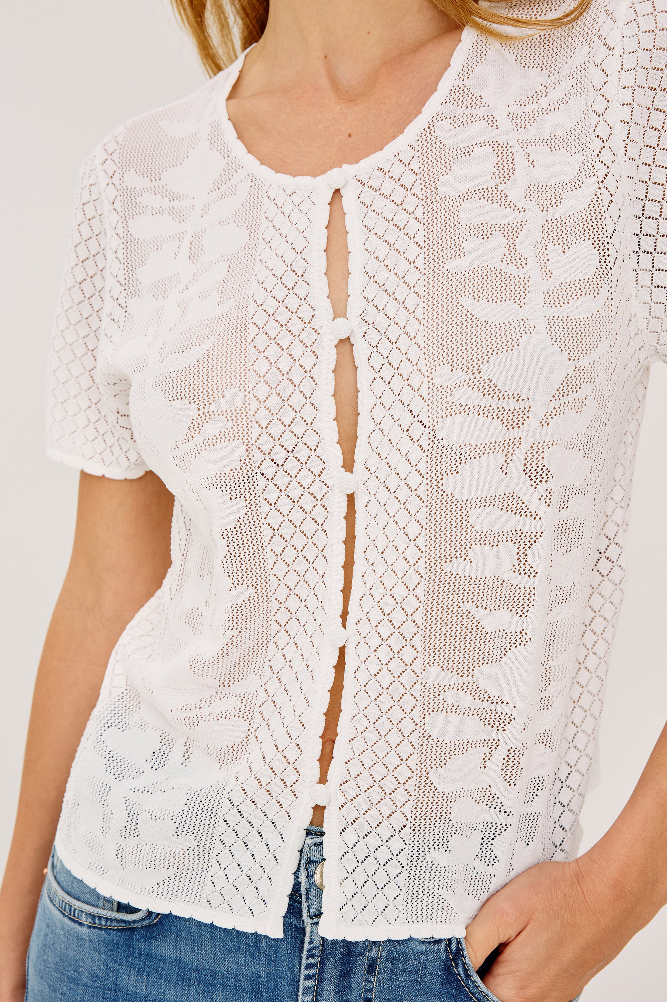 NINA TOP - IVORY – Rails