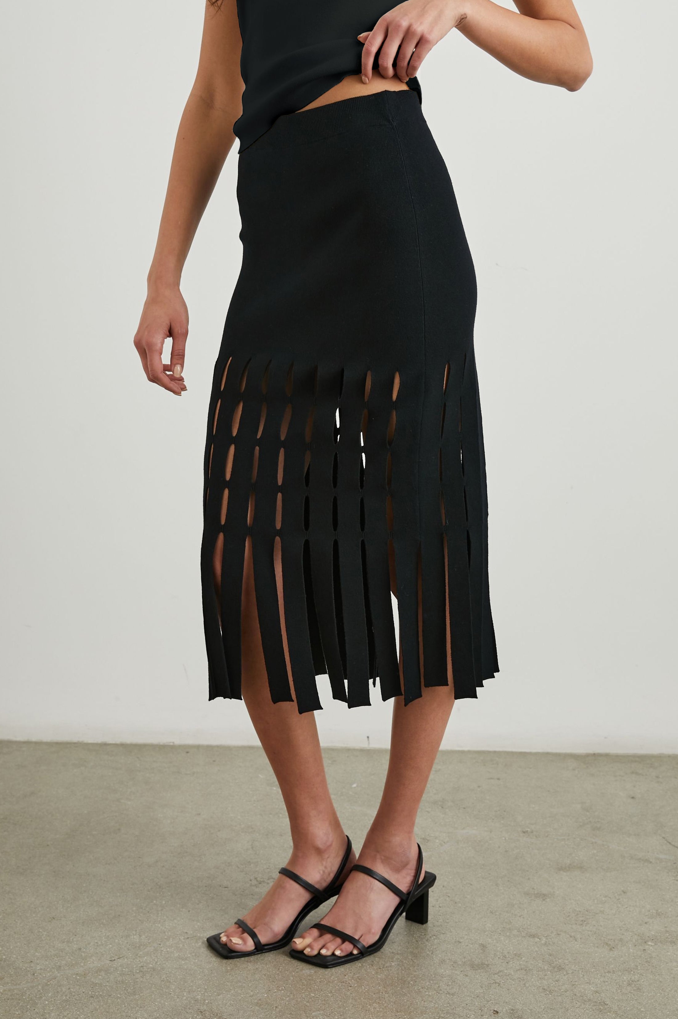 NOLA SKIRT - BLACK – Rails