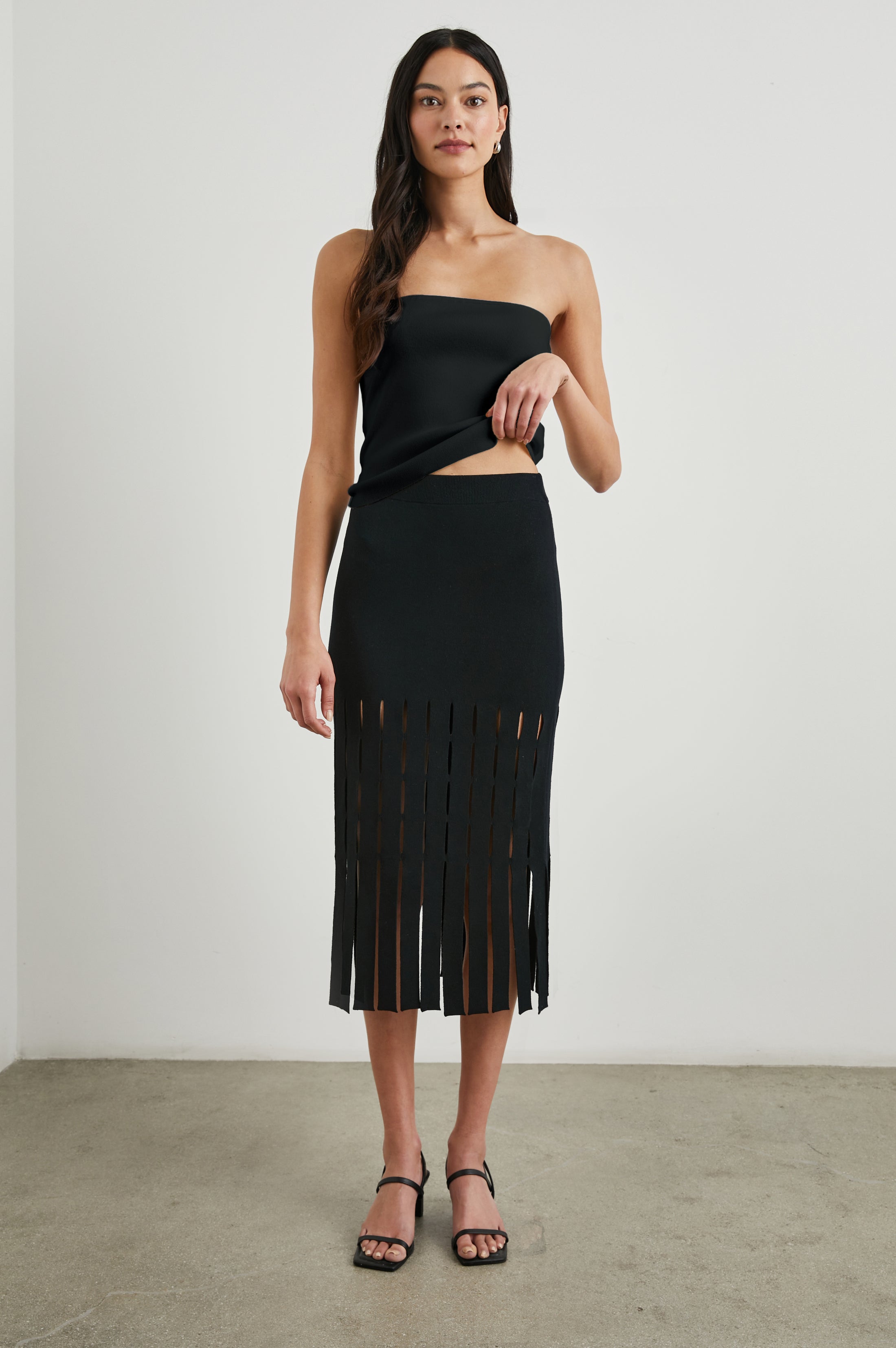 NOLA SKIRT - BLACK – Rails