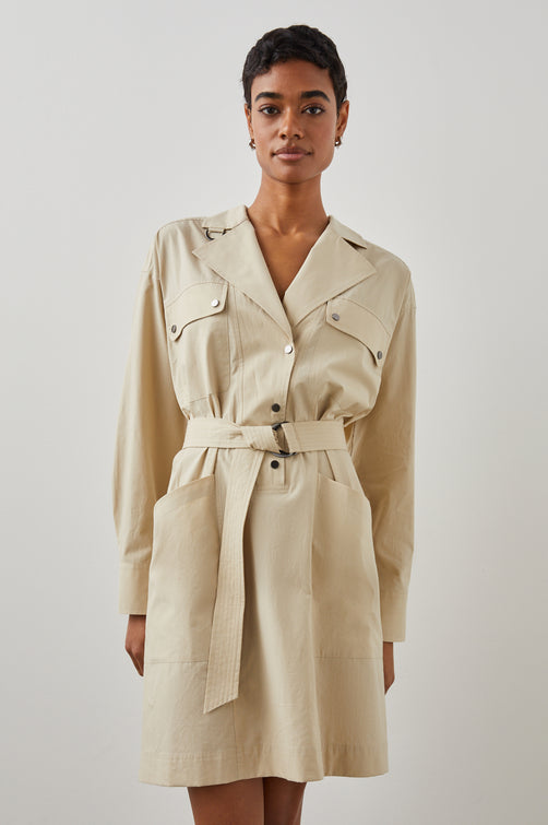 zara trench dress