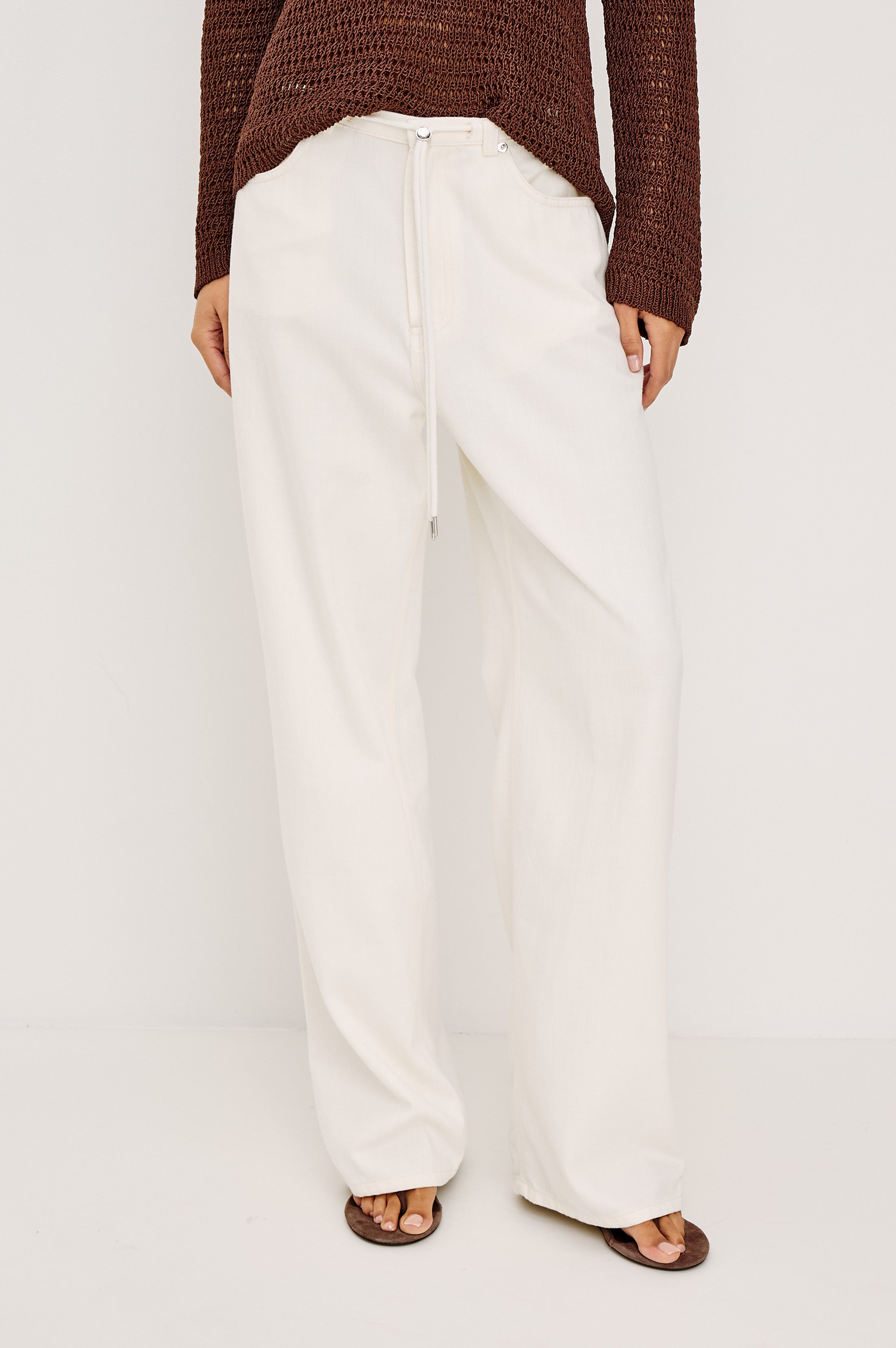 NORMANDIE PANT - IVORY – Rails