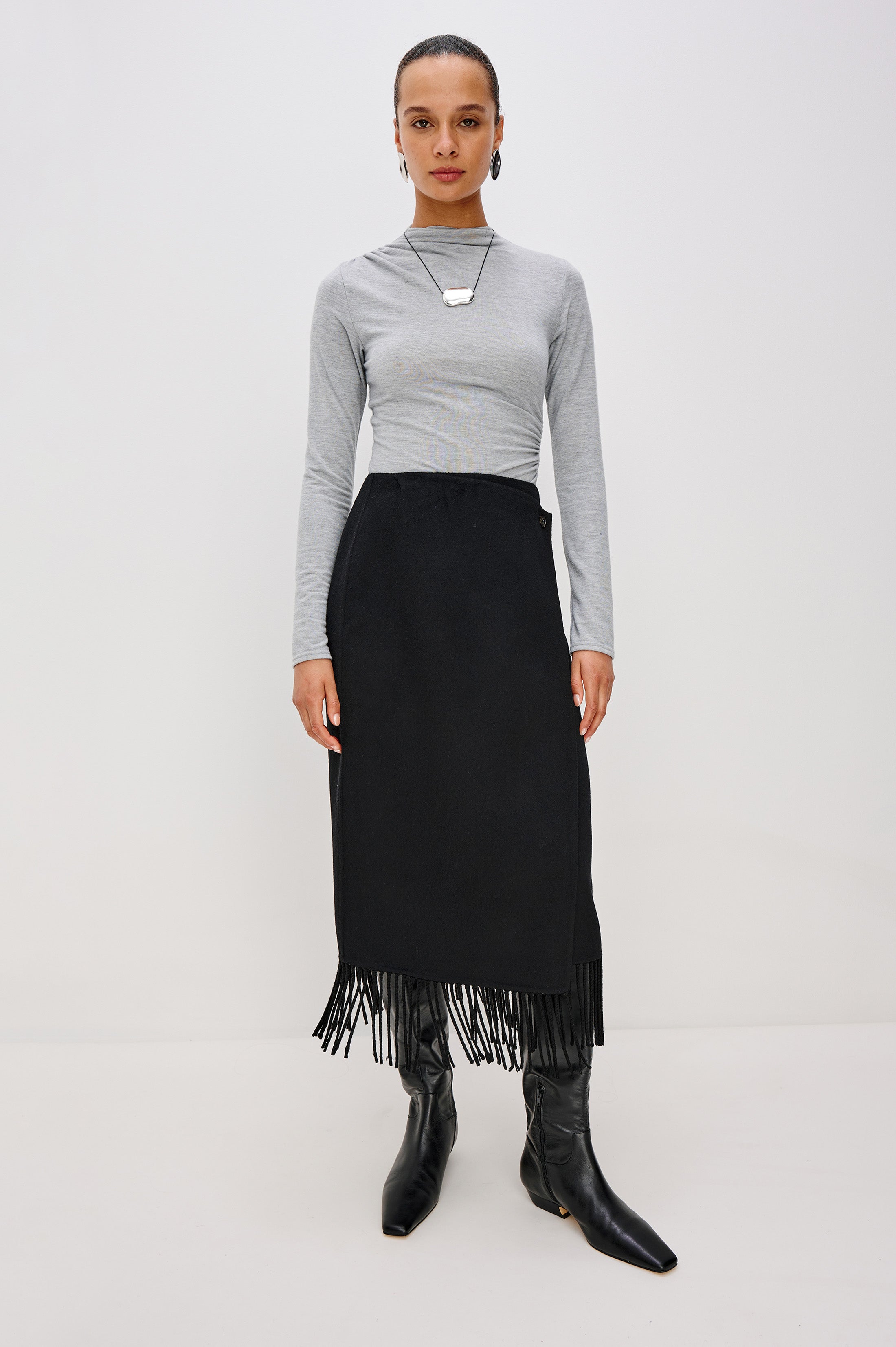 ODETTE SKIRT - BLACK – Rails