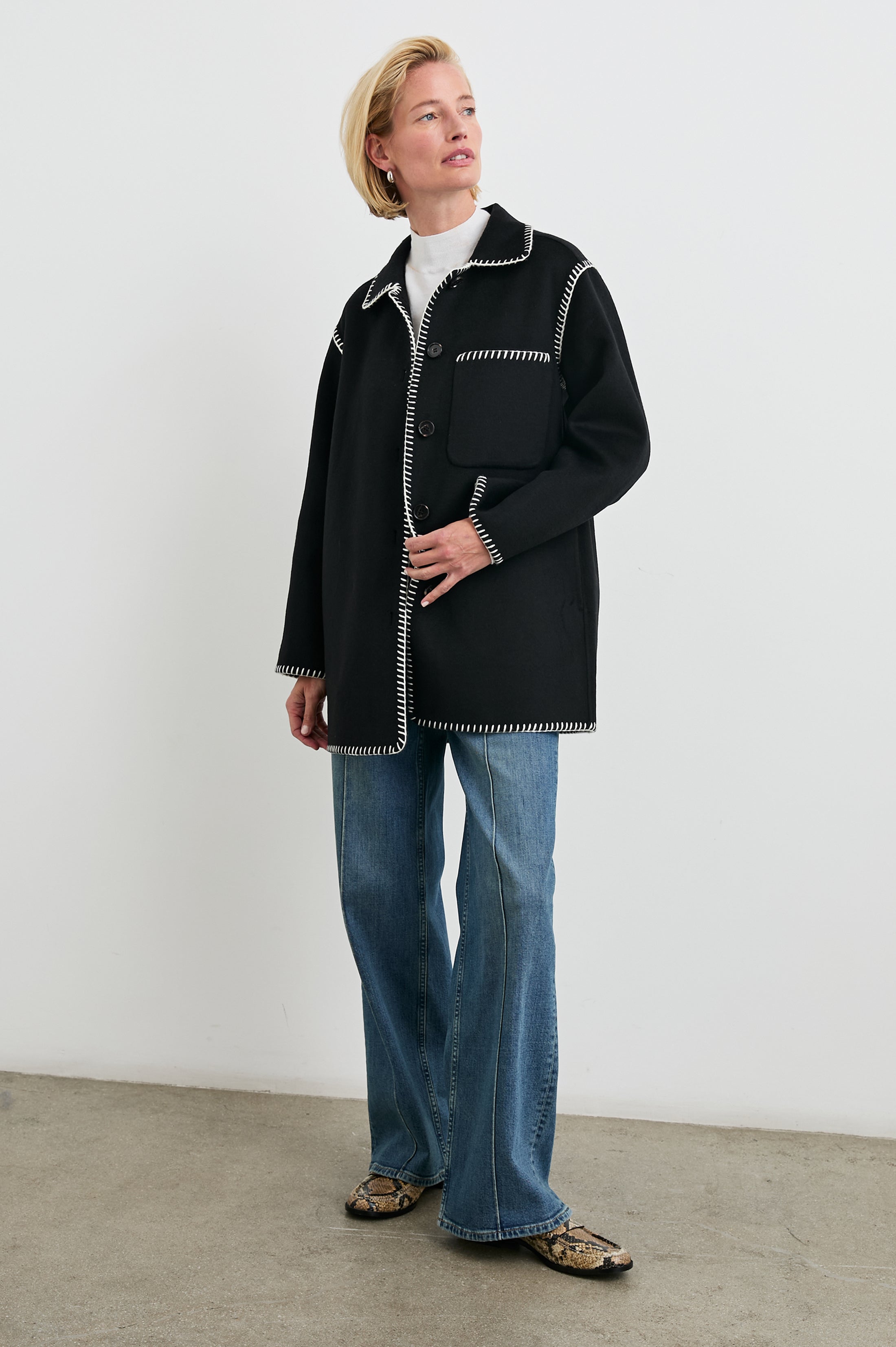 ジャケット・アウター gimmick linen waxed jacket black 00s y2k Regent Jacket In Waxed Cotton – Alex Mill